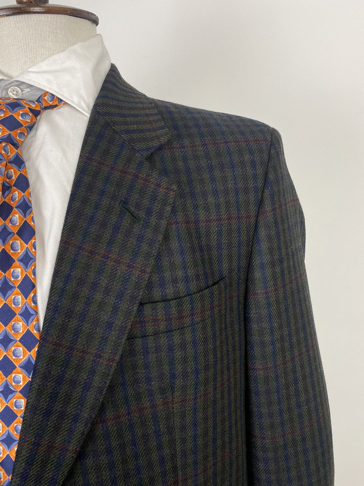 DAKS × Vintage Men’s Vintage DAKS Wool Two Piece Blazer size 44 Size 44R - 4 Thumbnail