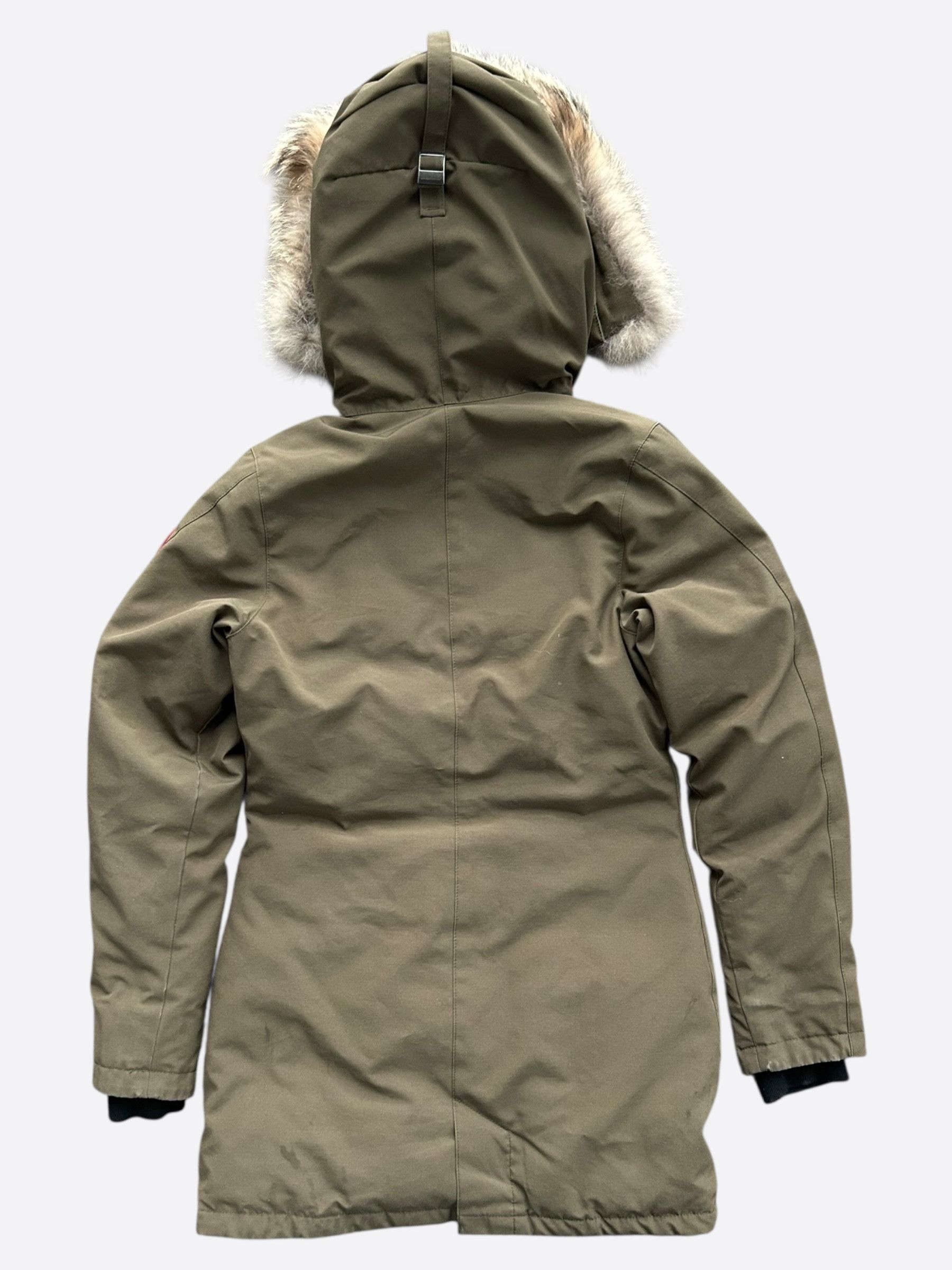 Canada Goose Canada Goose Military Green Victoria Women's Jacket Size XS / US 0-2 / IT 36-38 - 2 Thumbnail