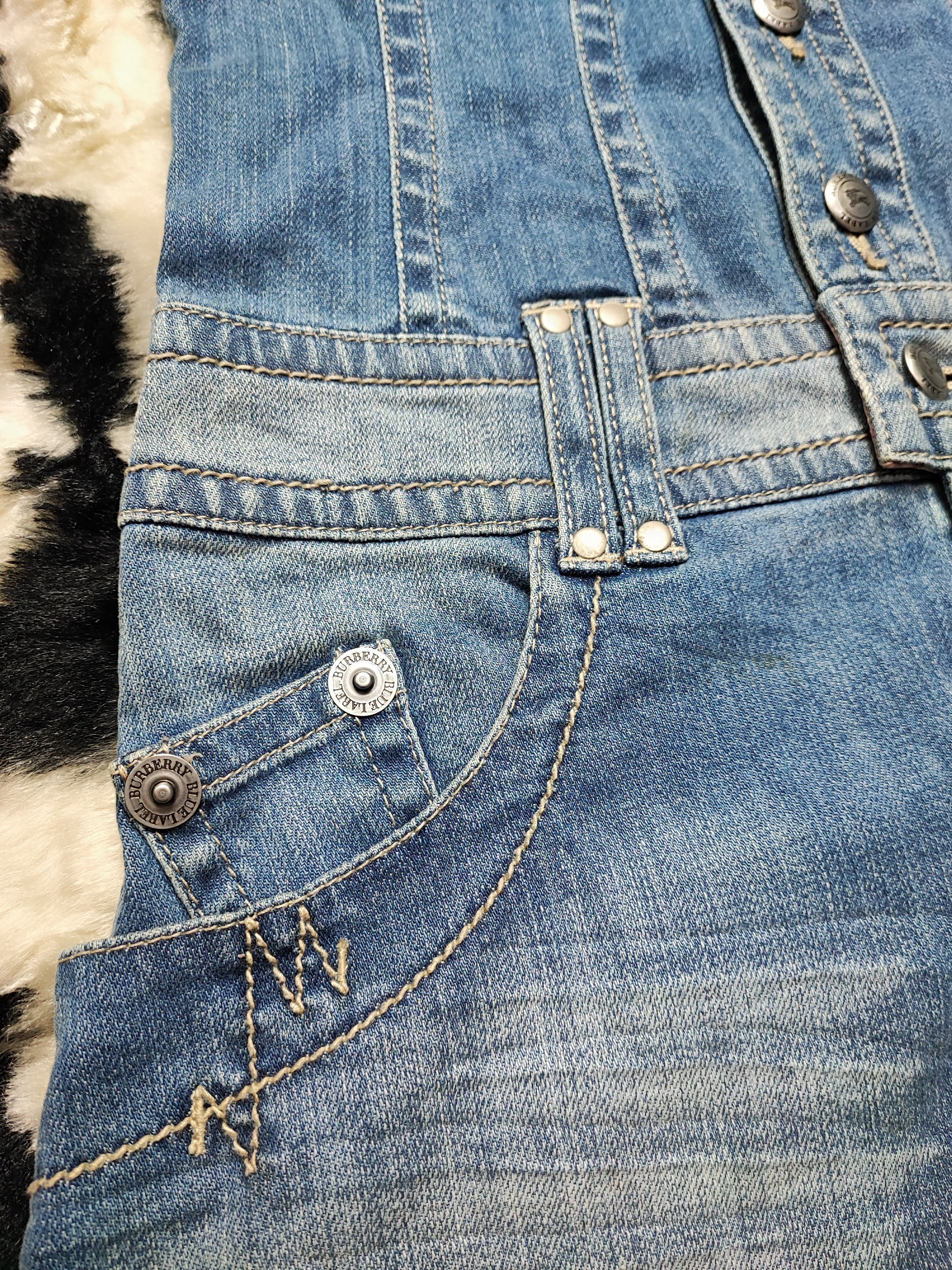 Burberry Vintage Burberry Blue Label Jeans Mini Dress Size XS / US 0-2 / IT 36-38 - 6 Thumbnail