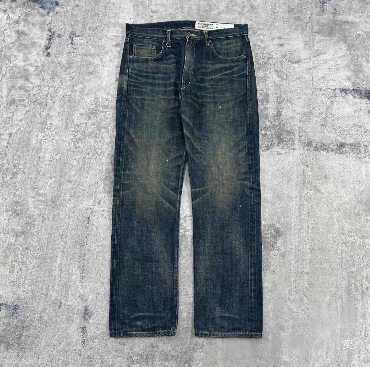 Neighborhood Neighborhood 16aw Basic Washed Denim Jeans Size US 28 / EU 44 - 1 Thumbnail