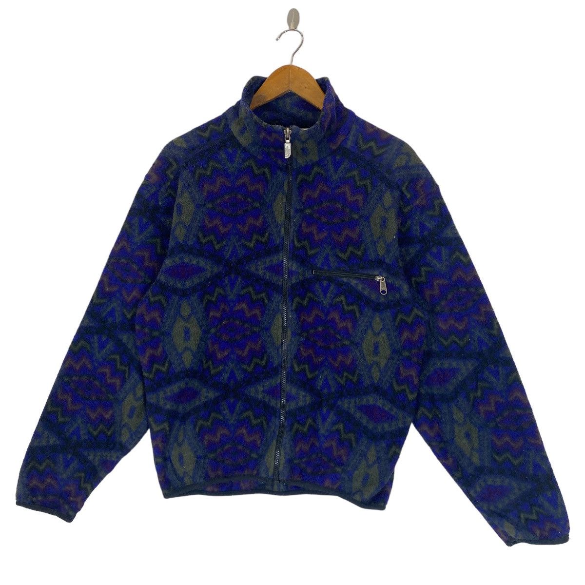The North Face Vintage The North Face printed fleece zipper jacket Size US M / EU 48-50 / 2 - 4 Thumbnail