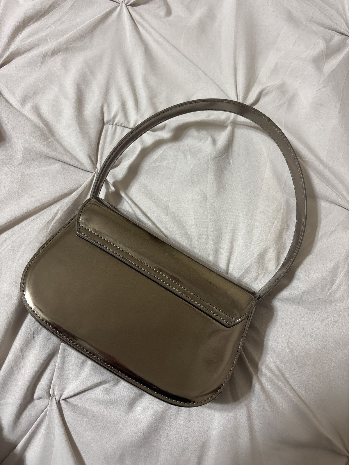 Diesel Diesel 1Dr-Iconic Mirrored Shoulder Bag Size ONE SIZE - 4 Thumbnail