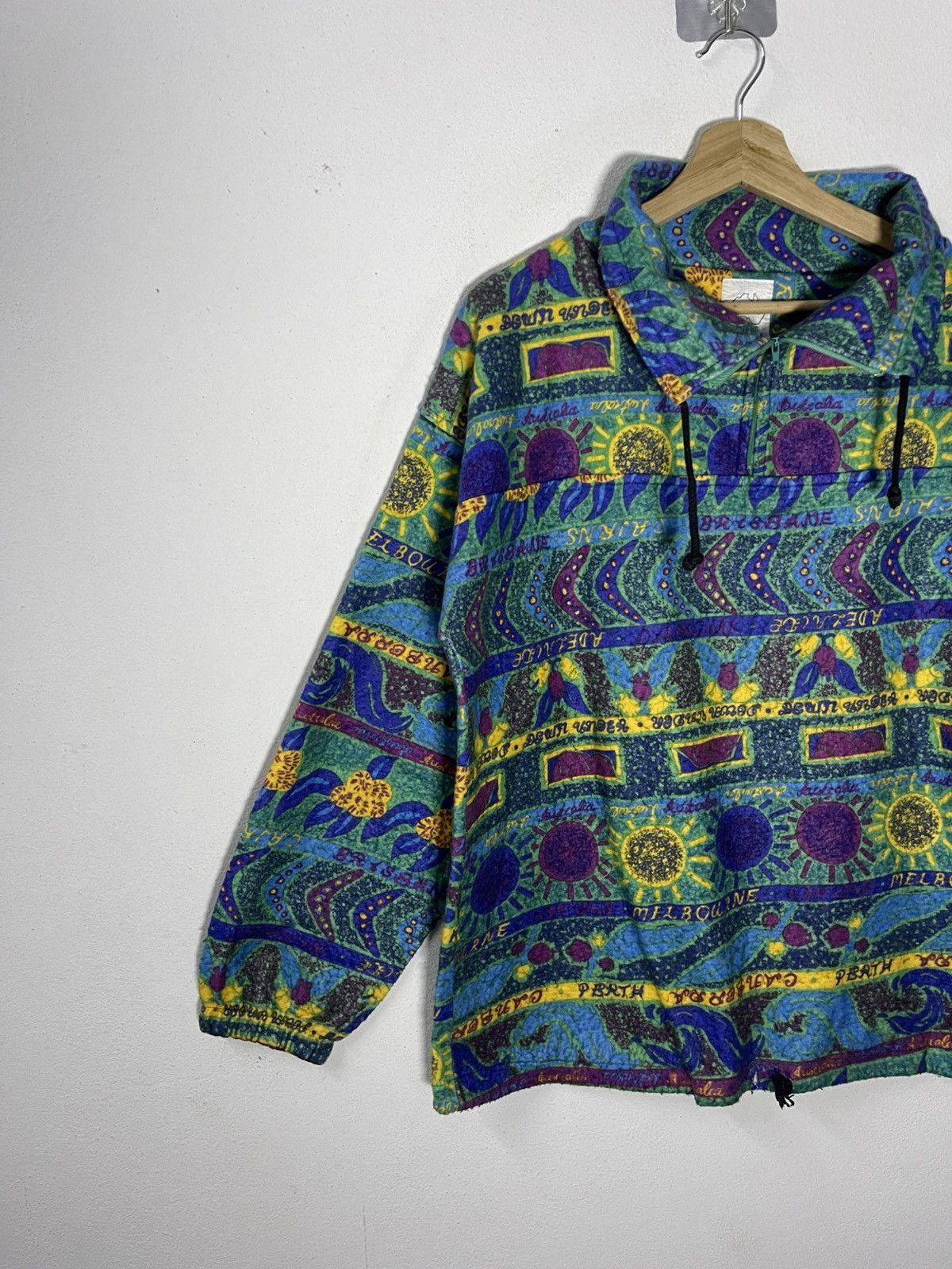 Vintage Vintage Samsousan Design Australia fleece halfzip sweatshirt Size US L / EU 52-54 / 3 - 3 Thumbnail