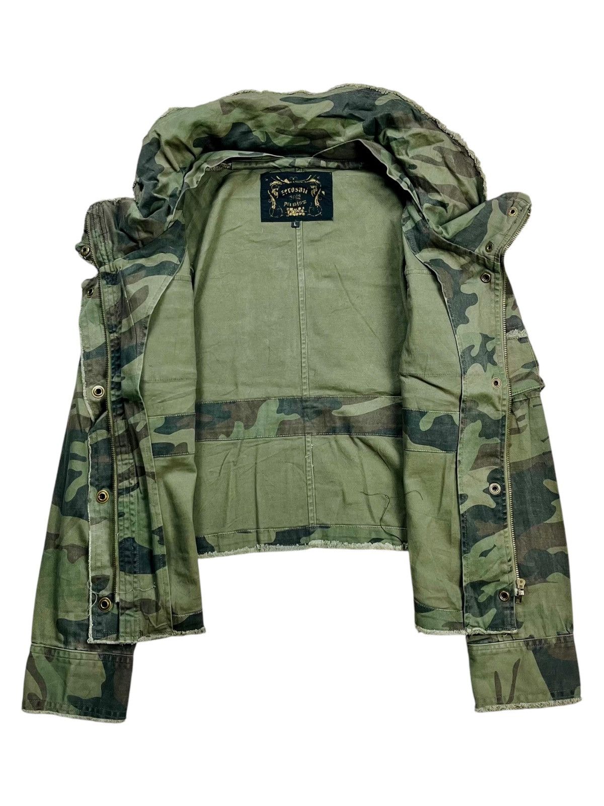 If Six Was Nine 2000s Zerosaii - Apocalypse Infantry Bono Jacket Size US M / EU 48-50 / 2 - 3 Thumbnail