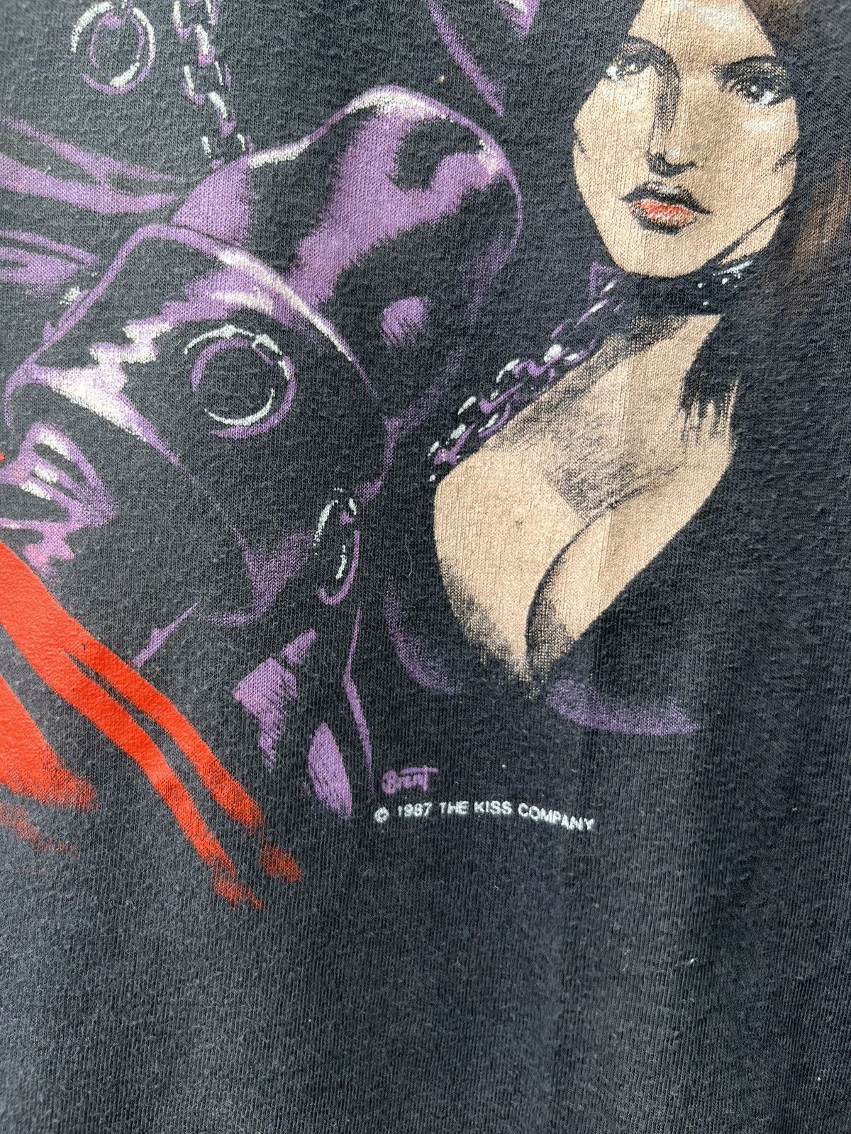 Band Tees Vintage 1987 Kiss band tees Size US M / EU 48-50 / 2 - 2 Thumbnail