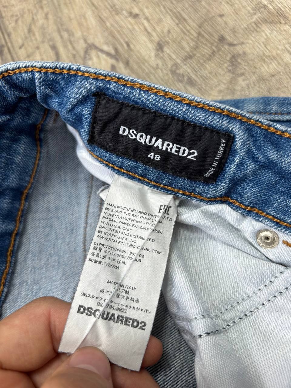 Other Dsquared2 Italian Authentic Denim Jeans Size US 30 / EU 46 - 9 Thumbnail