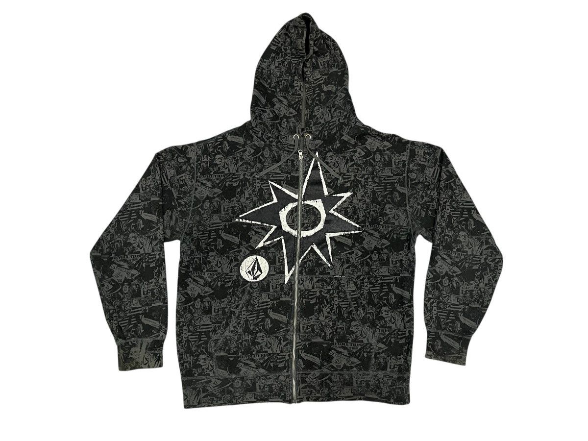Volcom 2000s VOLCOM ANARCHY REVOLUTION OVP HOODIE ZIPPER RARE Size US XL / EU 56 / 4 - 2 Thumbnail