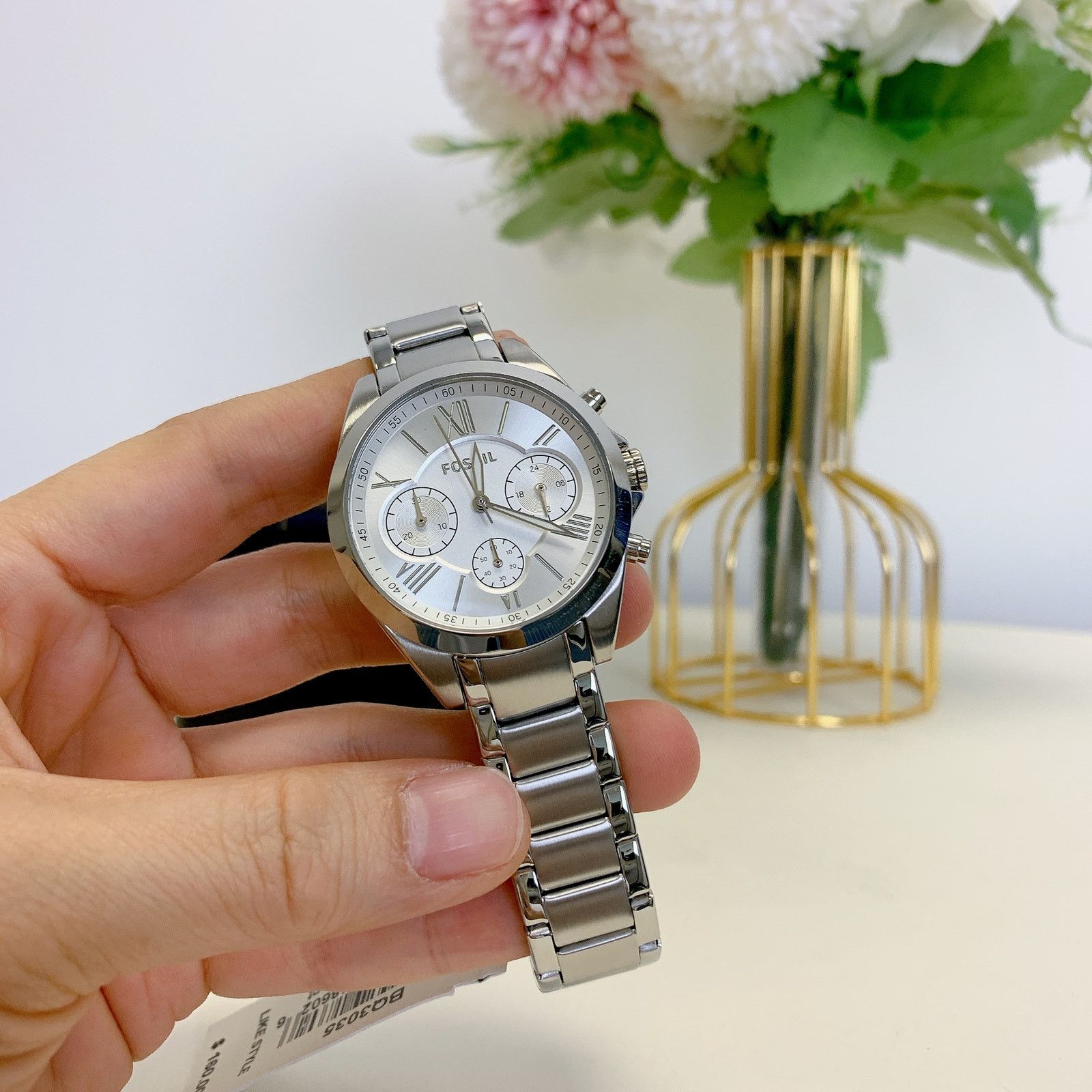 Fossil Fossil BQ3035 Modern Courier Midsize Chronograph Stainless Size ONE SIZE - 4 Thumbnail
