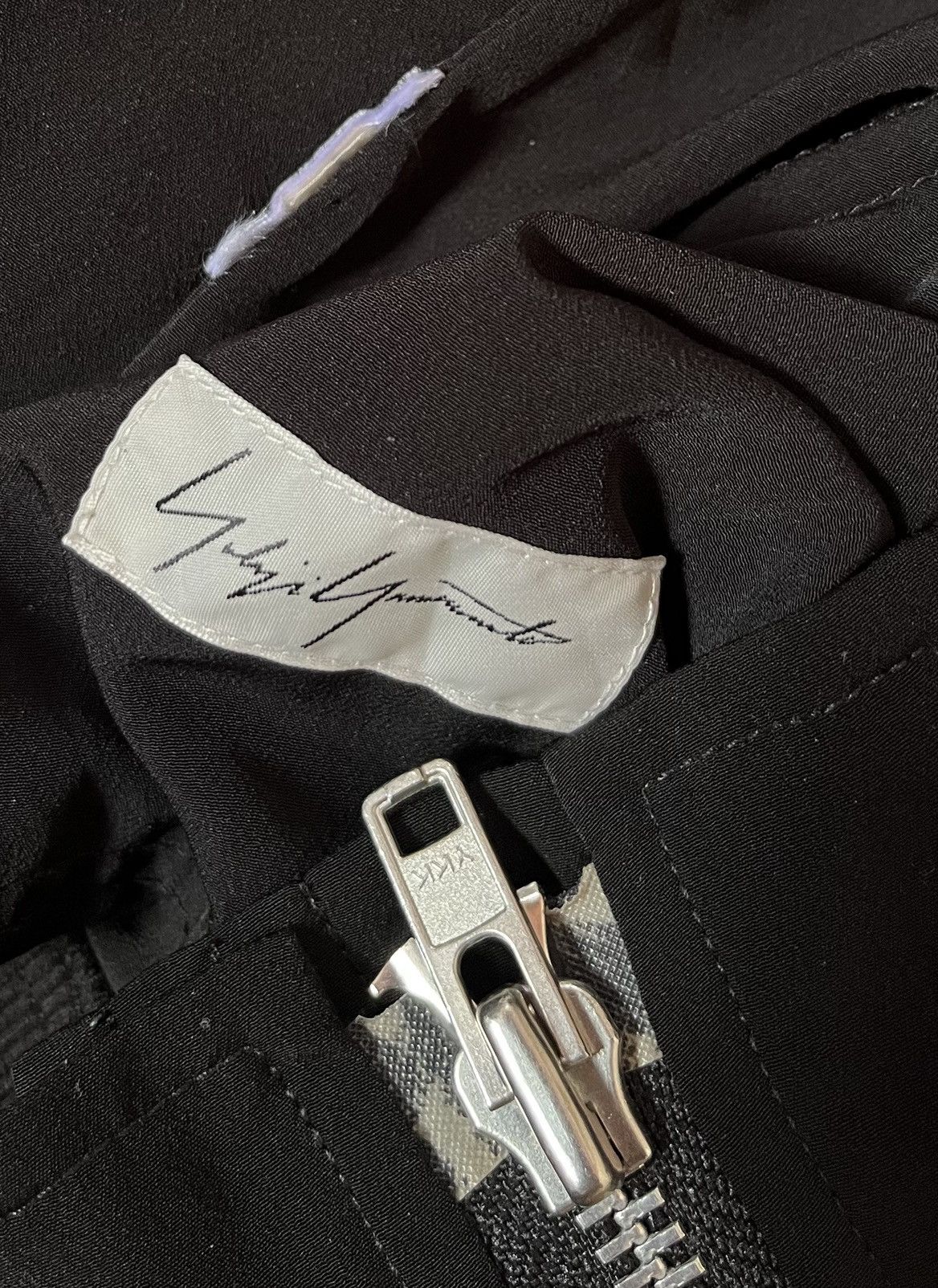 Yohji Yamamoto *FINAL DROP* yohji yamamoto pleated flowy bomber jacket Size US S / EU 44-46 / 1 - 2 Thumbnail