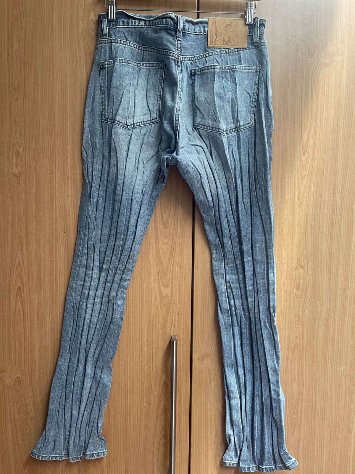 Martine Rose Martine Rose Crinkle Pleat Denim Size S Size US 28 / EU 44 - 5 Thumbnail