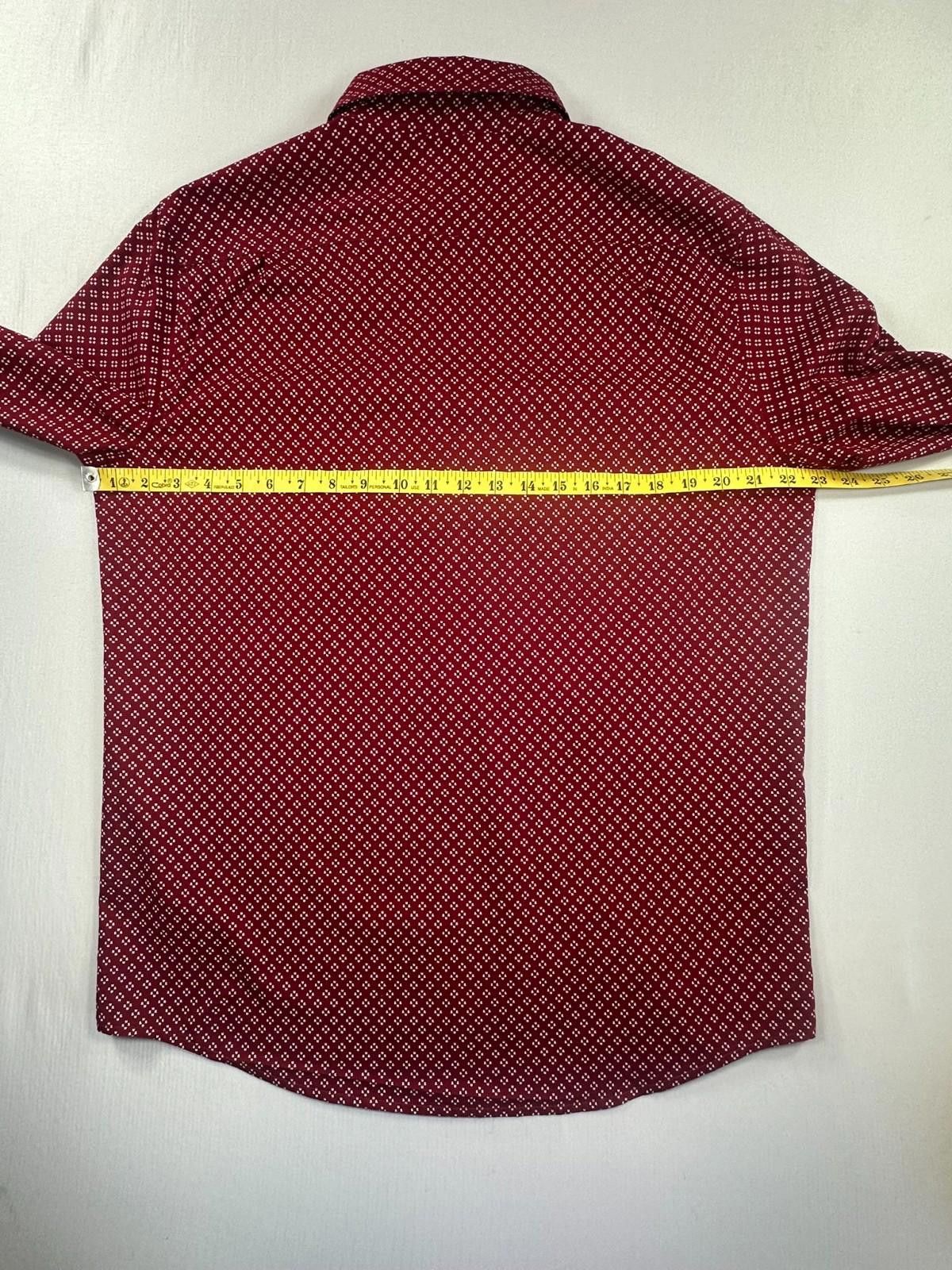 Chaps Ralph Lauren Chaps Slim Fit Blended Button Down Shirt Red L Size US L / EU 52-54 / 3 - 5 Thumbnail