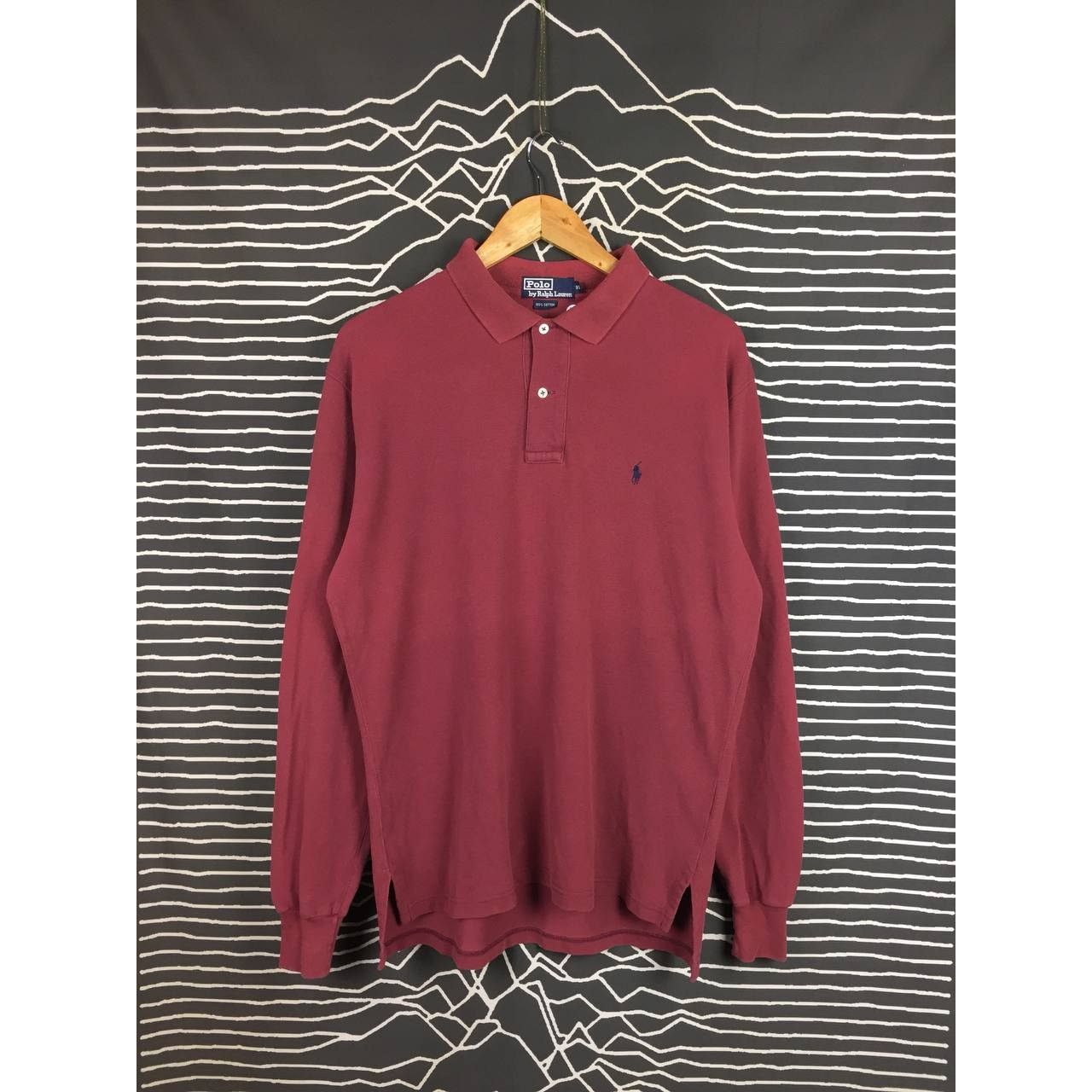 Polo Ralph Lauren Vtg Polo Ralph Lauren Iconic Pony Logo Longsleeve Polo Tee Size US L / EU 52-54 / 3 - 2 Thumbnail