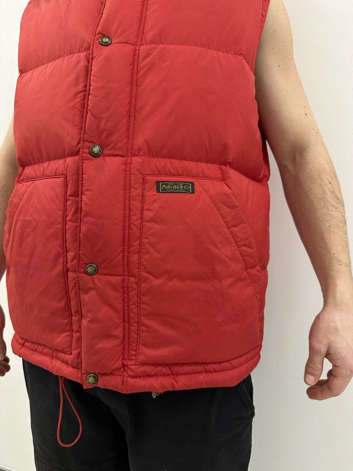 Polo Ralph Lauren Vintage Polo Ralph Lauren Down Puffer Vest Mens Red Size US L / EU 52-54 / 3 - 5 Thumbnail