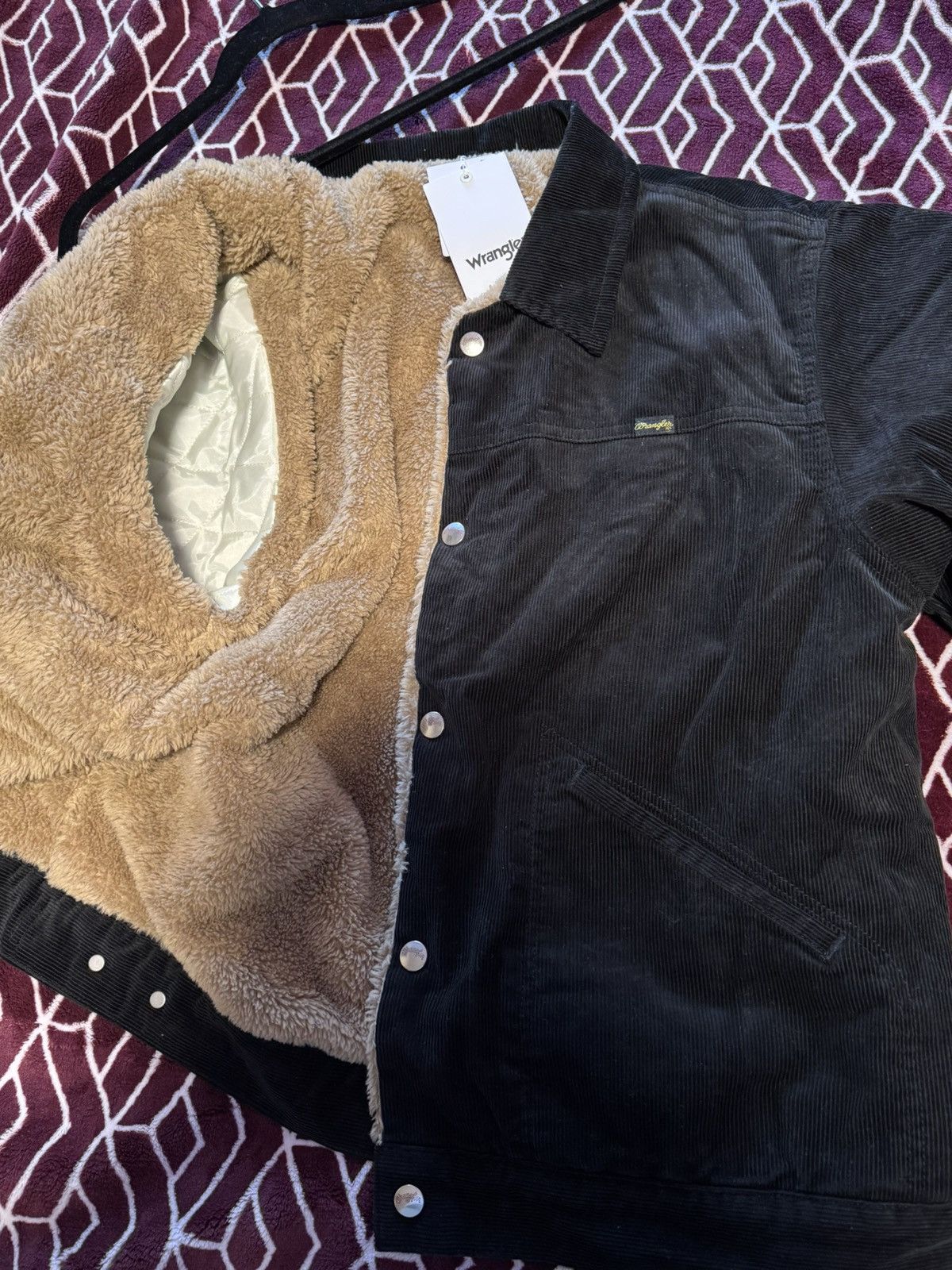 Wrangler Wrangler Fur Lined Corduroy Jacket Size US L / EU 52-54 / 3 - 3 Thumbnail