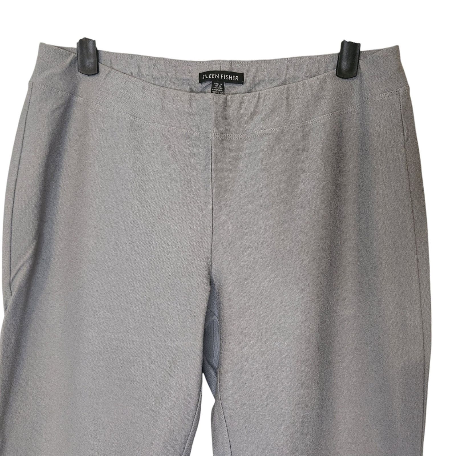 Eileen Fisher Eileen Fisher Washable Crepe Slim Ankle Pants Small Size 27" / US 4 / IT 40 - 4 Thumbnail