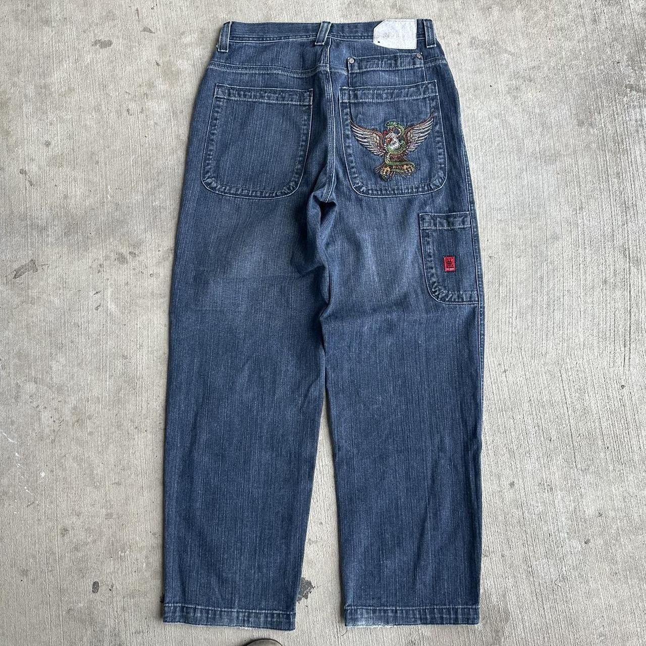 JNCO × Vintage Vintage Y2K JNCO Baggy Skater Denim Jeans Size US 34 / EU 50 - 1 Thumbnail