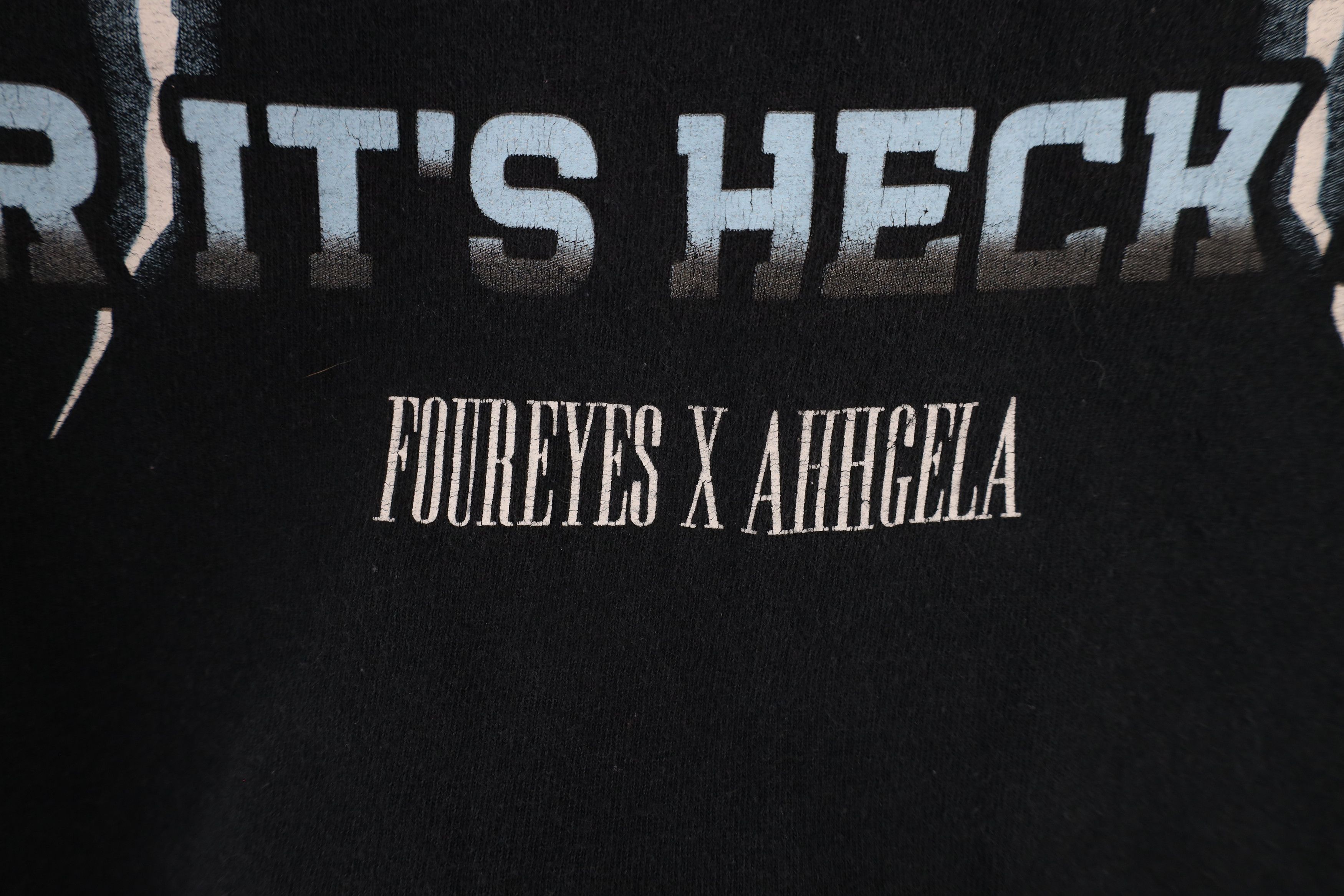 Vintage Vintage Foureyes X Ahhgela Or It's Heck No Anime T-Shirt Size US S / EU 44-46 / 1 - 5 Thumbnail