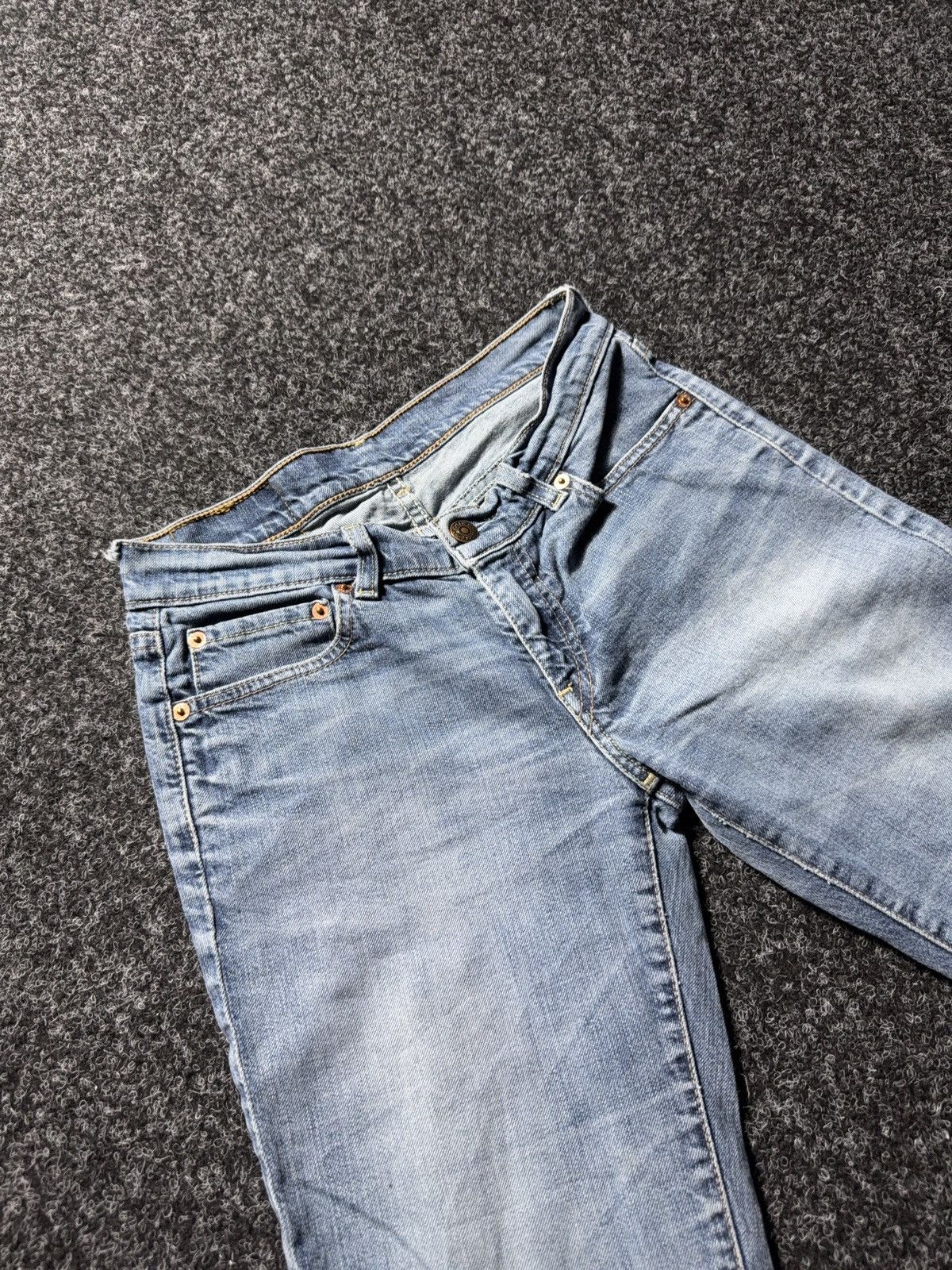 Levi's Levi’s 529 Distressed Western USA Y2K Flare Bootcut Jeans Size 28" / US 6 / IT 42 - 7 Thumbnail