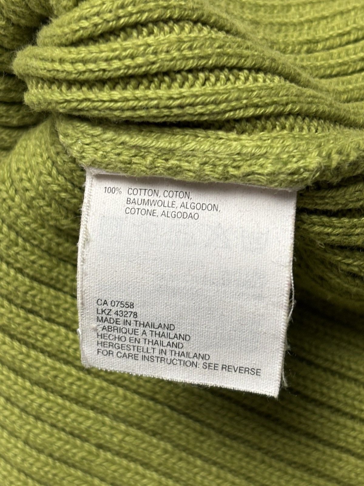 If Six Was Nine × Le Grande Bleu (L.G.B.) × Vintage AVANT GARDE 2000S WASHED KNITTED SWEATER Size M / US 6-8 / IT 42-44 - 8 Thumbnail