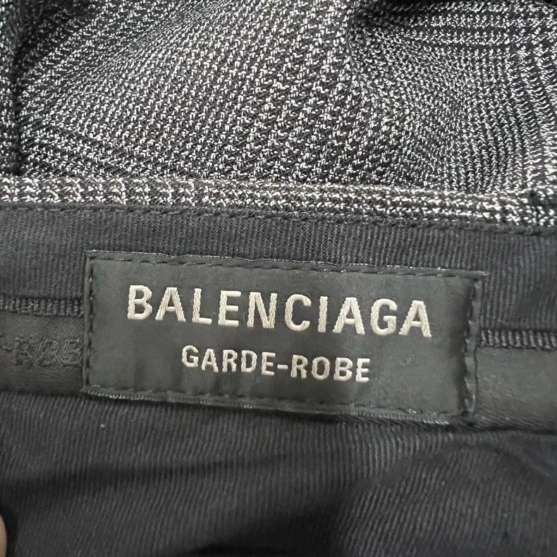 Balenciaga Balenciaga Plaid casual trousers Size US 26 / EU 42 - 3 Thumbnail