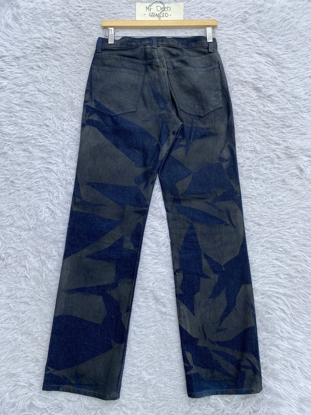 Mossimo MASSIMO Rare Design Pattern Blue Jeans/Denim Size US 28 / EU 44 - 17 Thumbnail