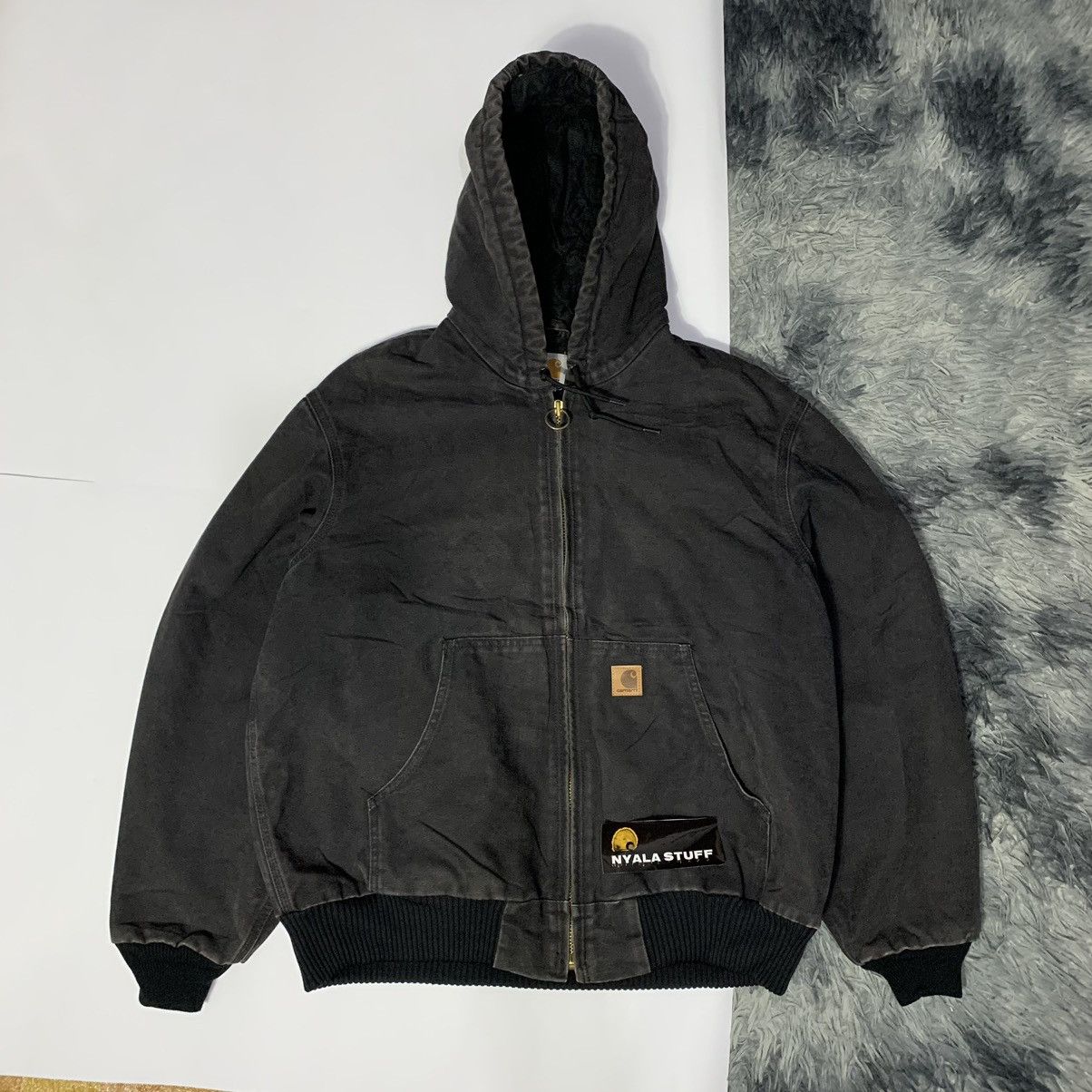 image of Carhartt Active Jacket in Black, Men's (Size XL)