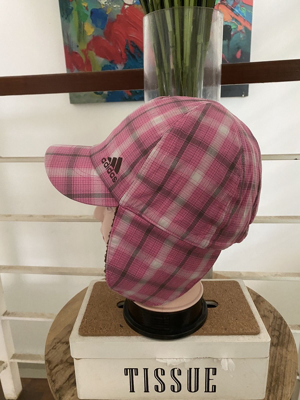 Adidas Vintage Adidas Hat design rare Size ONE SIZE - 8 Thumbnail