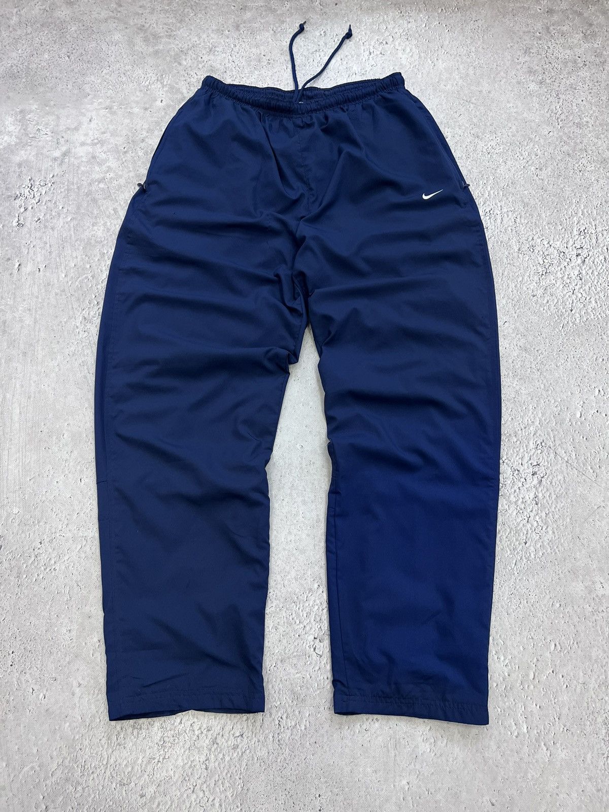 Nike × Vintage Vintage Nike Nylon Track Pants Parachute Drill Baggy Size US 32 / EU 48 - 2 Thumbnail