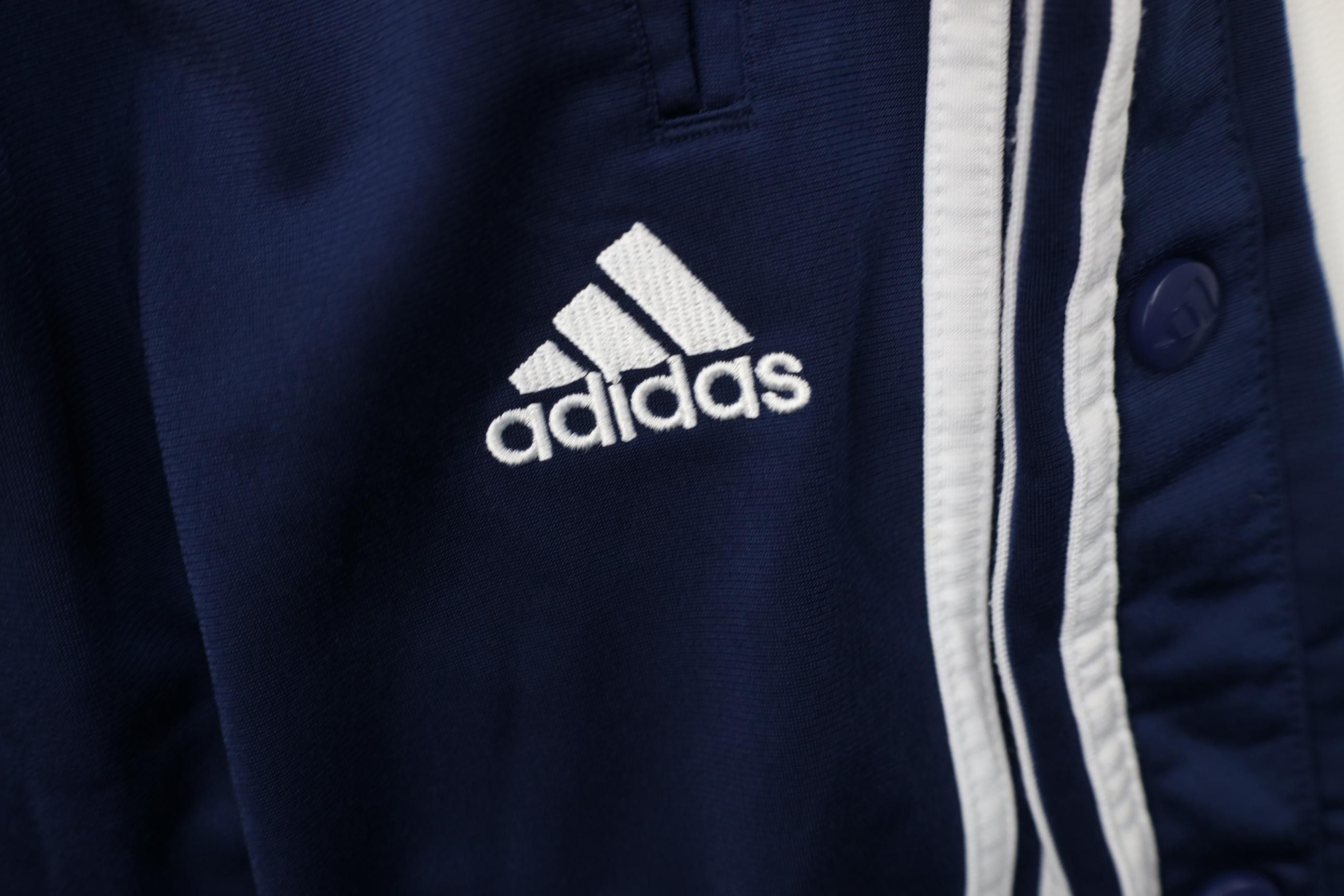 Adidas Vintage Y2K 2001 Adidas Tearaway Sweatpants Pants Blue Size US 36 / EU 52 - 6 Thumbnail