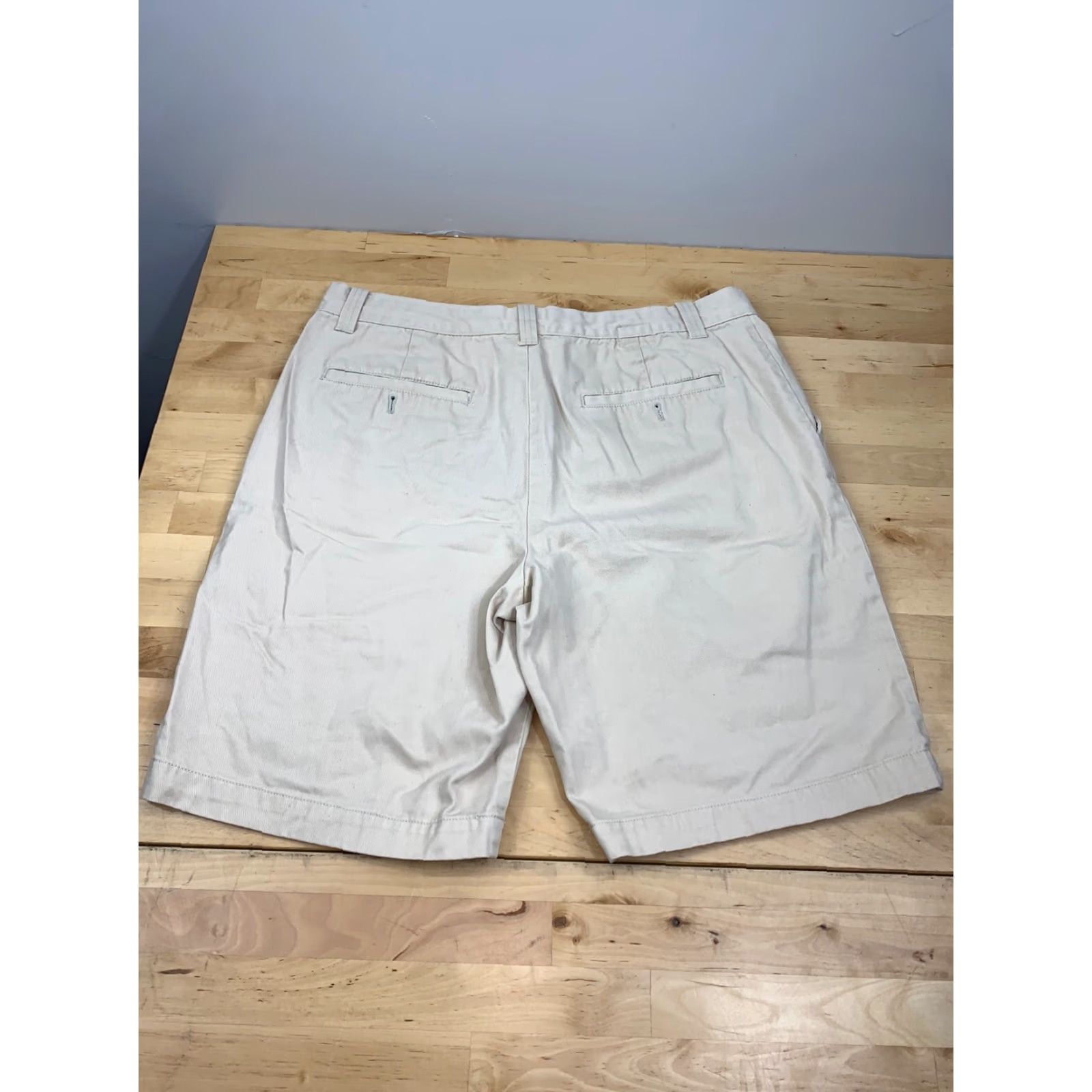Vintage G.H Bass & Co. Mens Shorts Beige Sz 34 Casual Chino Regular Dad Mens Size US 34 / EU 50 - 2 Thumbnail