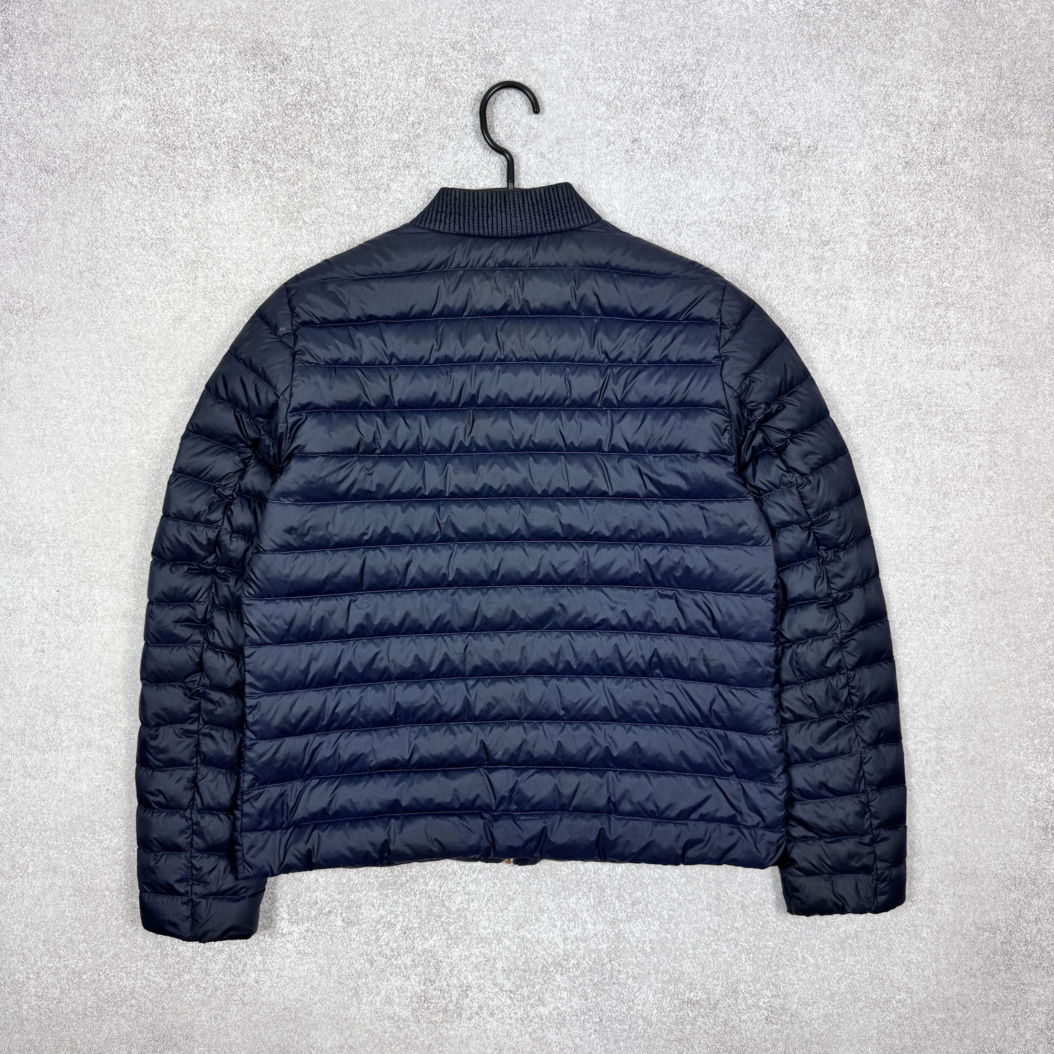 Tommy Hilfiger Women`s TOMMY HILFIGER Puffer Bomber Navy Down Jacket Size M Size M / US 6-8 / IT 42-44 - 4 Thumbnail
