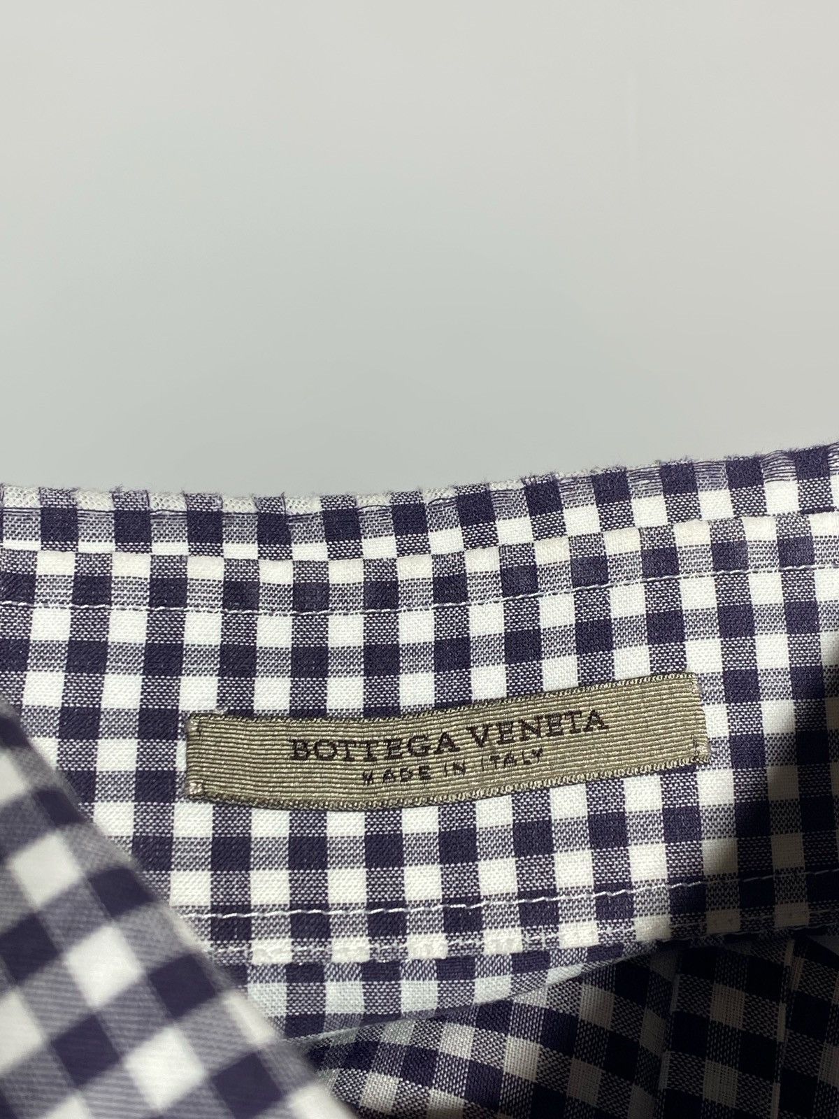Bottega Veneta Bottega Veneta long sleeve checked shirt Size US L / EU 52-54 / 3 - 13 Thumbnail