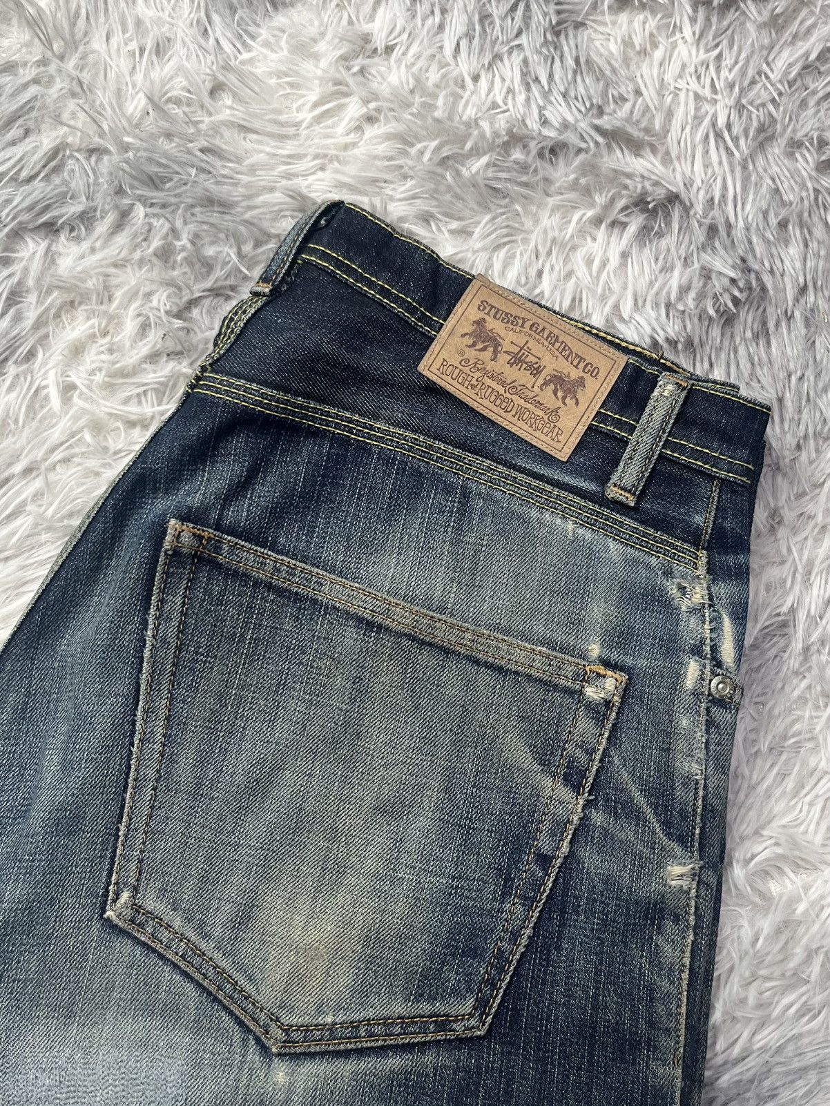 Stussy Vintage Stussy Rough and Rugged Denim Size US 34 / EU 50 - 2 Thumbnail
