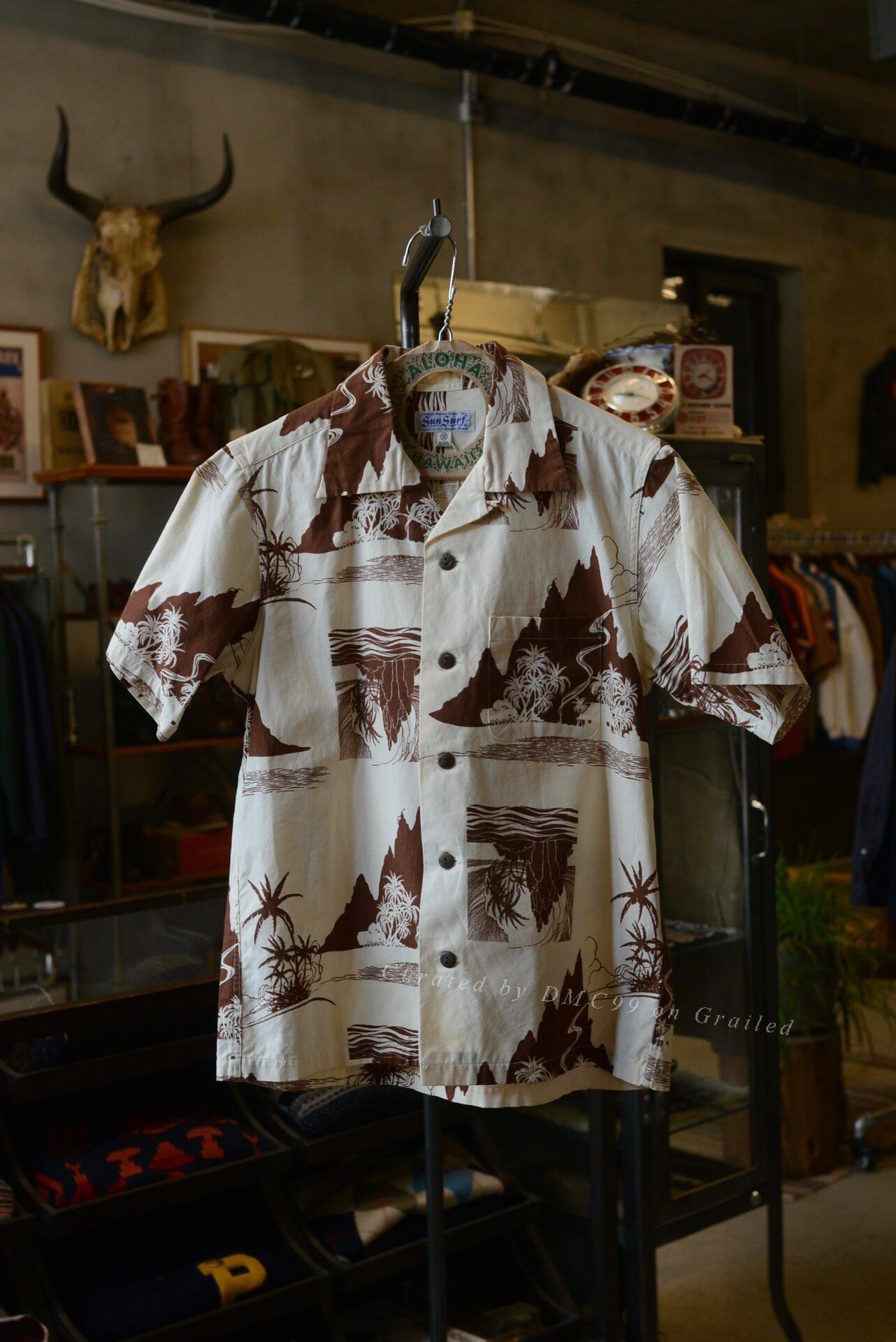 Sun Surf SunSurf Palm Tree Aloha Cotton Shirt Size US XS / EU 42 / 0 - 1 Thumbnail