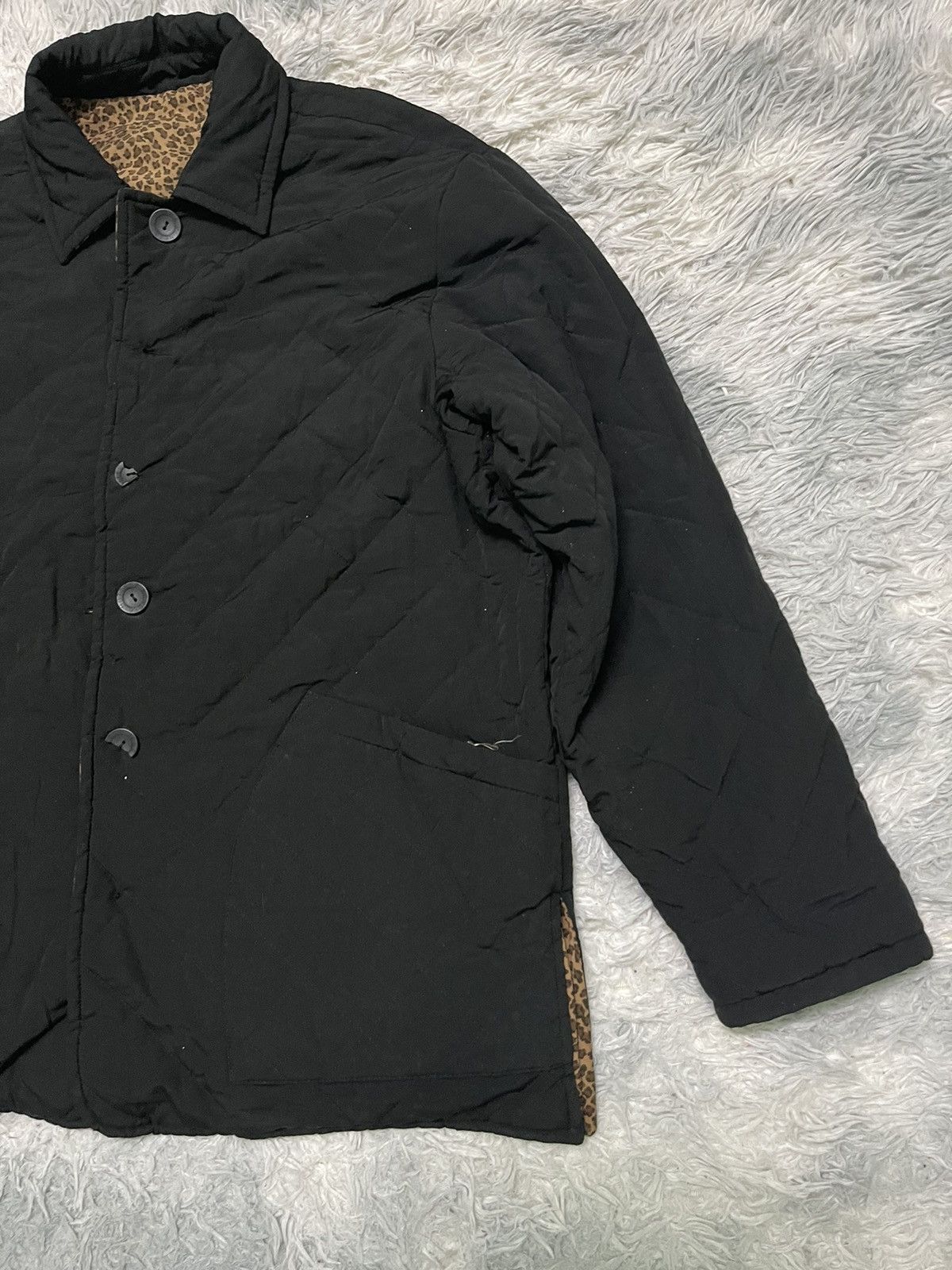 Bottega Veneta 90s BOTTEGA VENETA LEOPARD REVERSIBLE JACKET Size US M / EU 48-50 / 2 - 14 Thumbnail