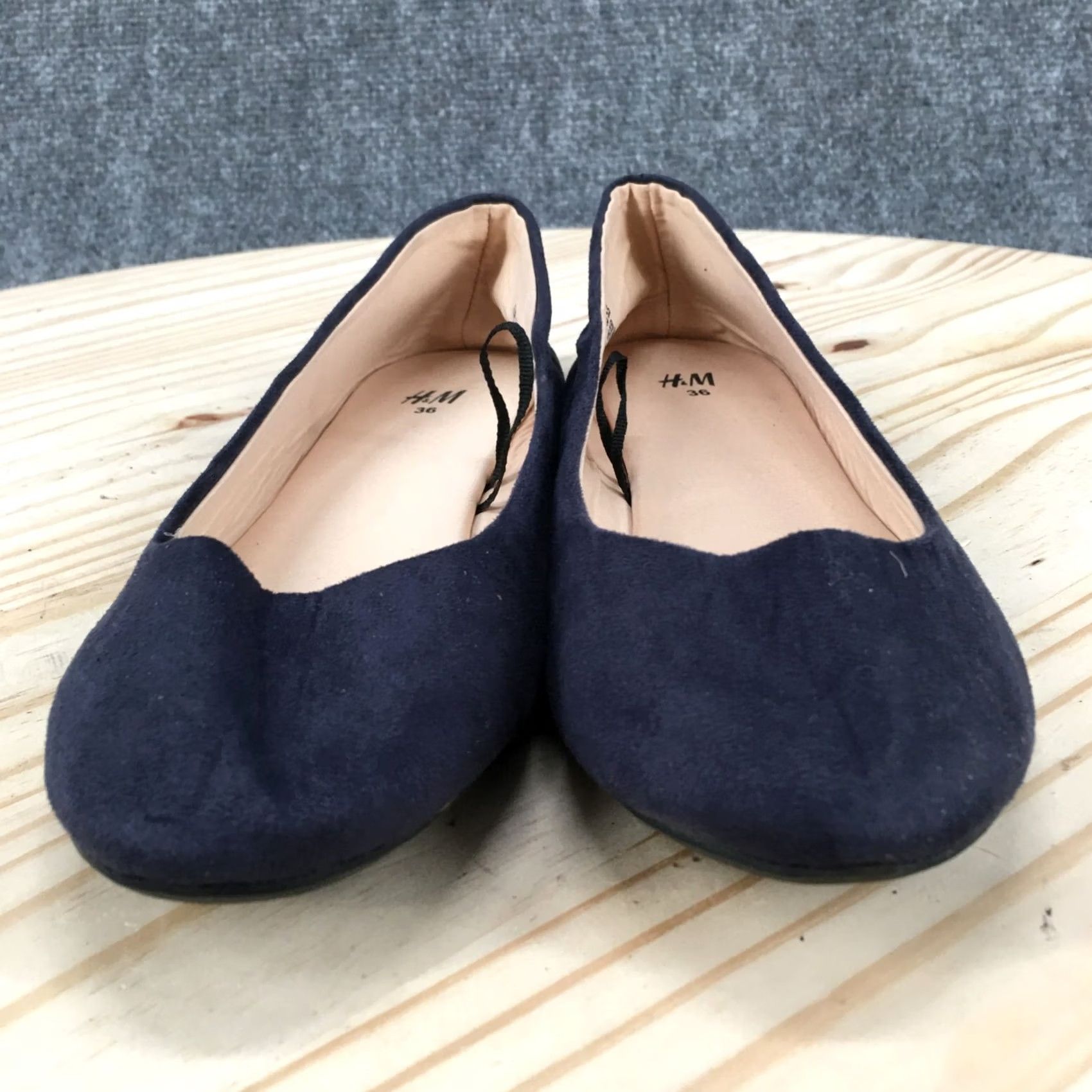 H&M H&M Shoes Womens 36 Casual Ballet Flats Comfort Blue Slip On Flat Womens Size XS / US 0-2 / IT 36-38 - 4 Thumbnail