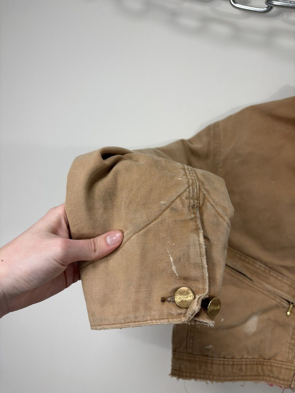 Carhartt Vintage Carhartt USA Faded Workwear Hype Boxy Cropped Jacket Size US M / EU 48-50 / 2 - 16 Thumbnail