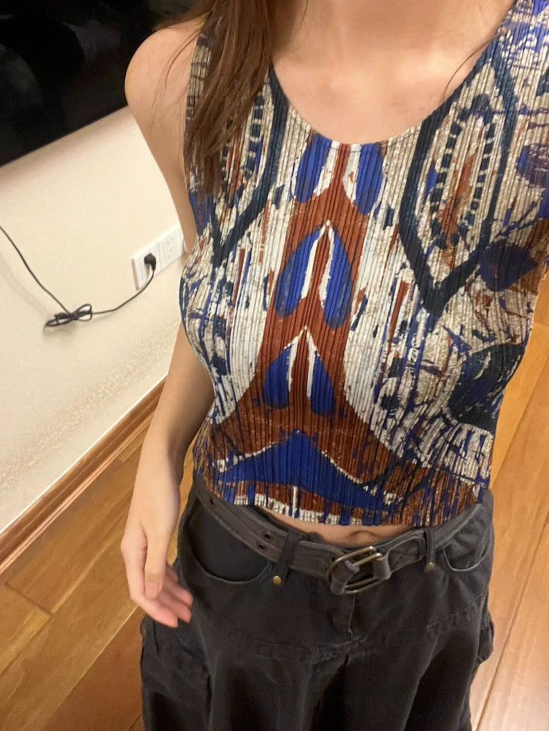 Issey Miyake issey miyake size:3 Dunhuang mural vest 2505-Nextarrow Size XXS / US 00 / IT 34 - 5 Thumbnail