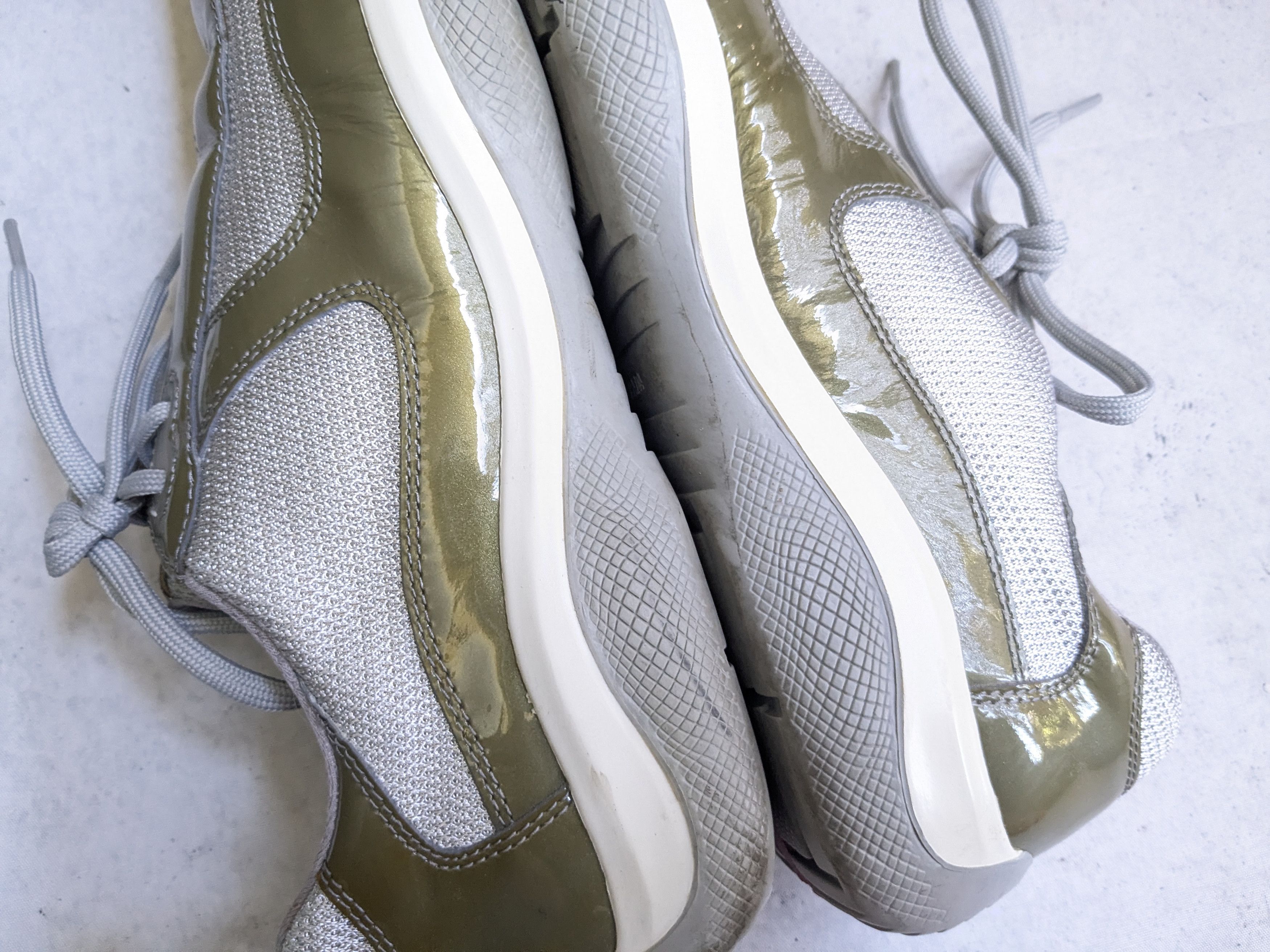 Prada Prada America's Cup Green Patent Leather 11 Low Tops Size US 11 / EU 44 - 12 Thumbnail