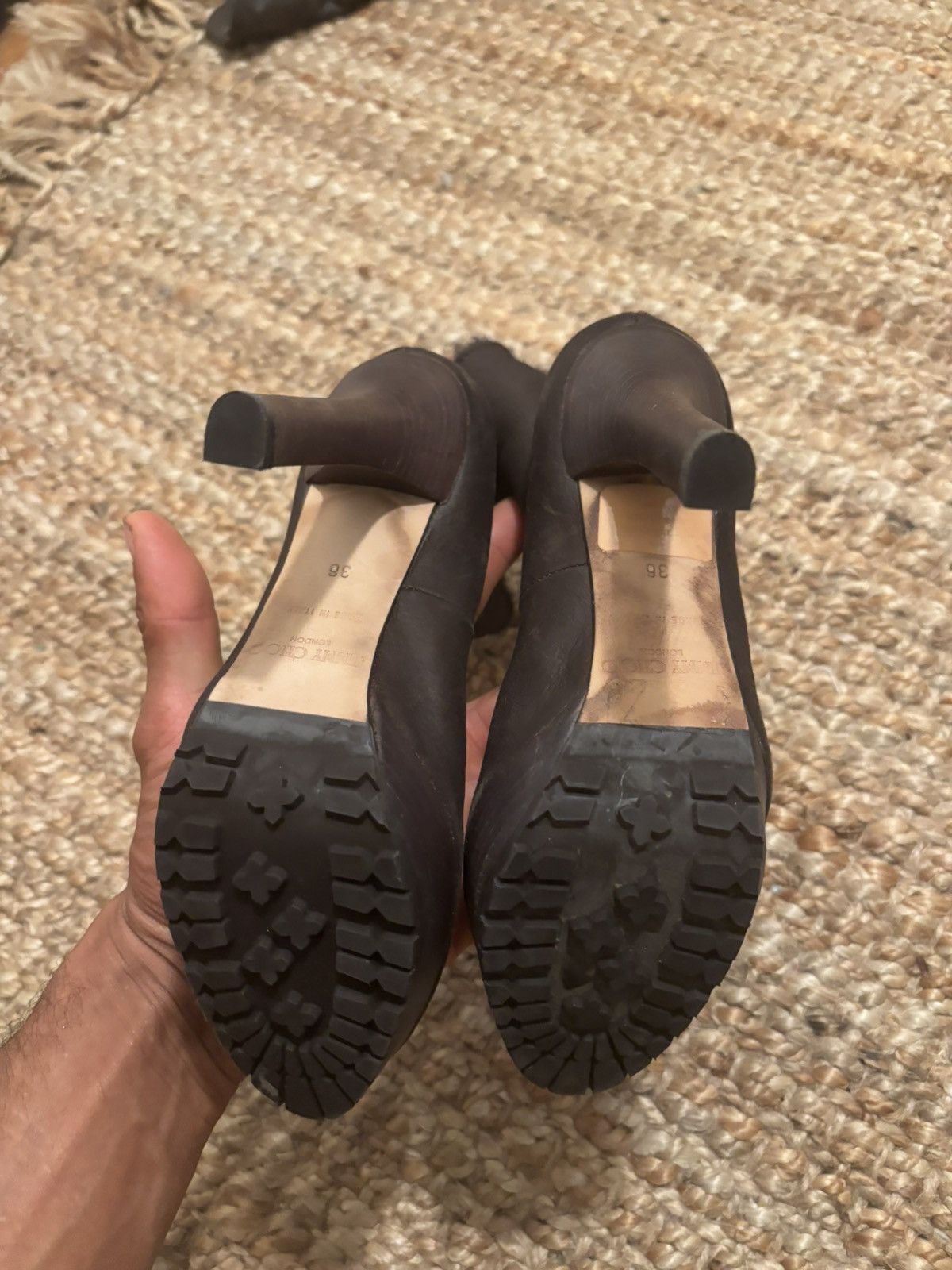 Jimmy Choo Jimmy Choo heel booties size 36 Size US 5.5 / IT 35.5 - 8 Thumbnail
