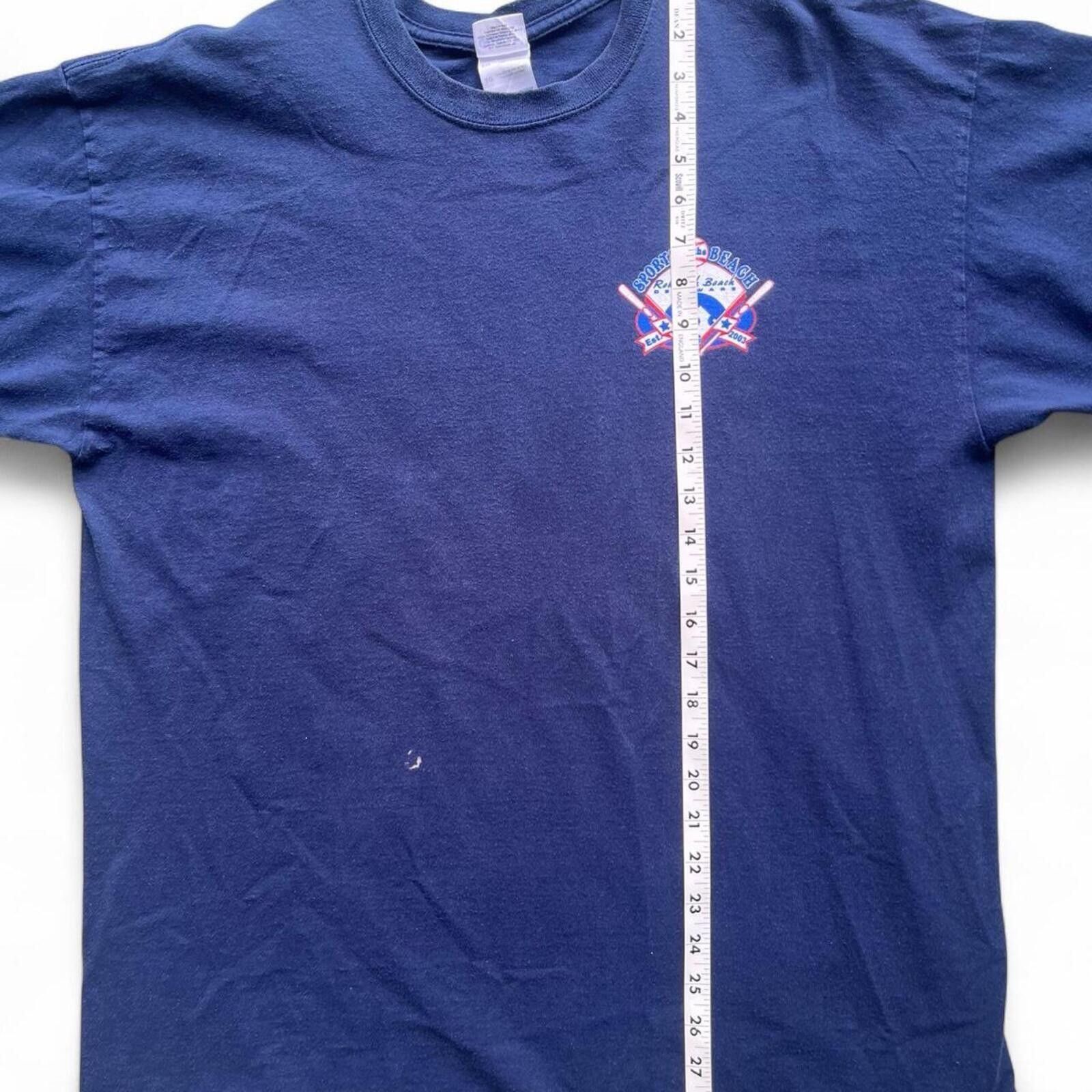 Gildan 2003 Sports at the Beach Rehoboth Delaware Baseball T-Shirt Size US L / EU 52-54 / 3 - 6 Thumbnail