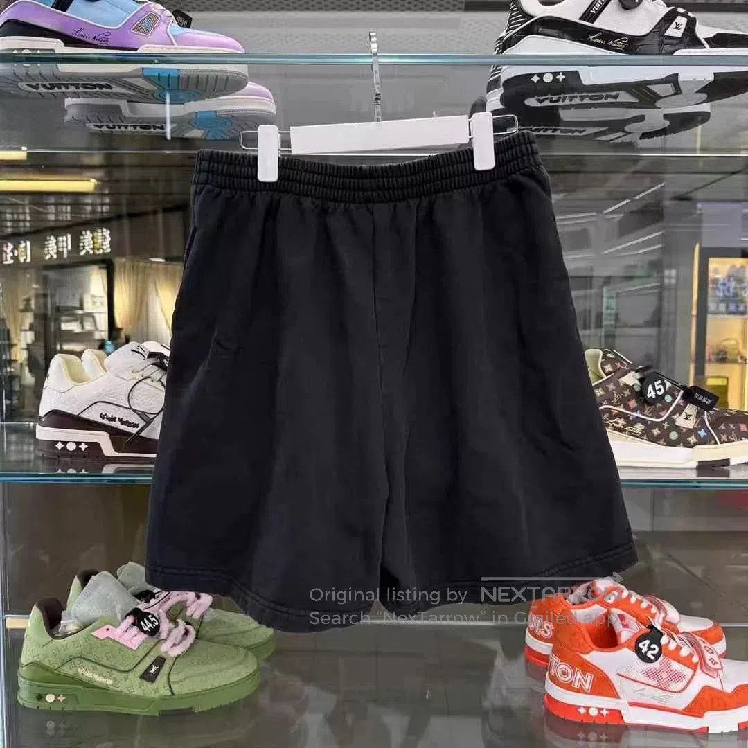 Balenciaga Balenciaga Embroidered Logo Shorts. Size US 26 / EU 42 - 2 Thumbnail