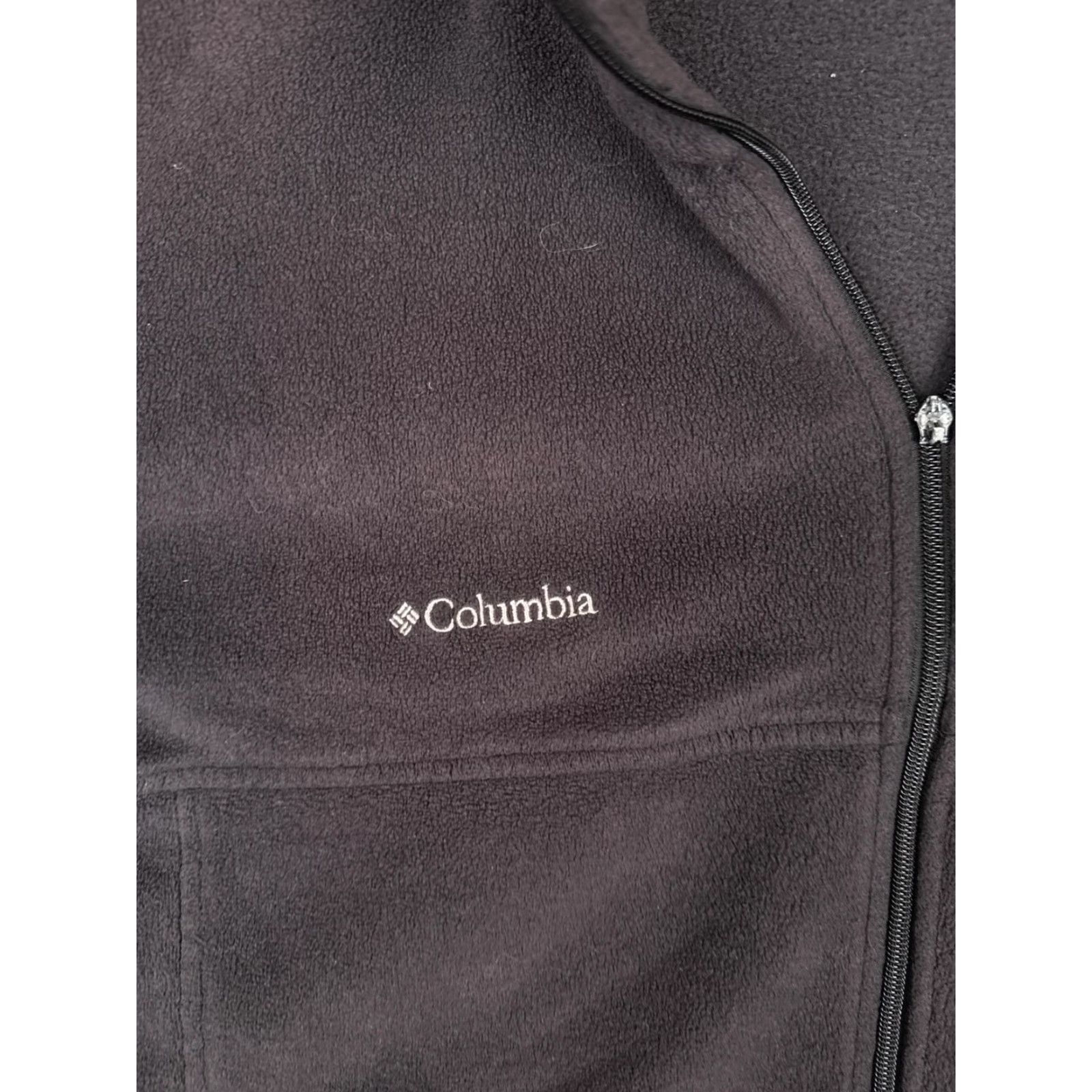 Vintage Columbia Jacket Mens 2XL Black Fleece Full Zip Stand Collar Outdoor Hiking Size US XXL / EU 58 / 5 - 6 Thumbnail