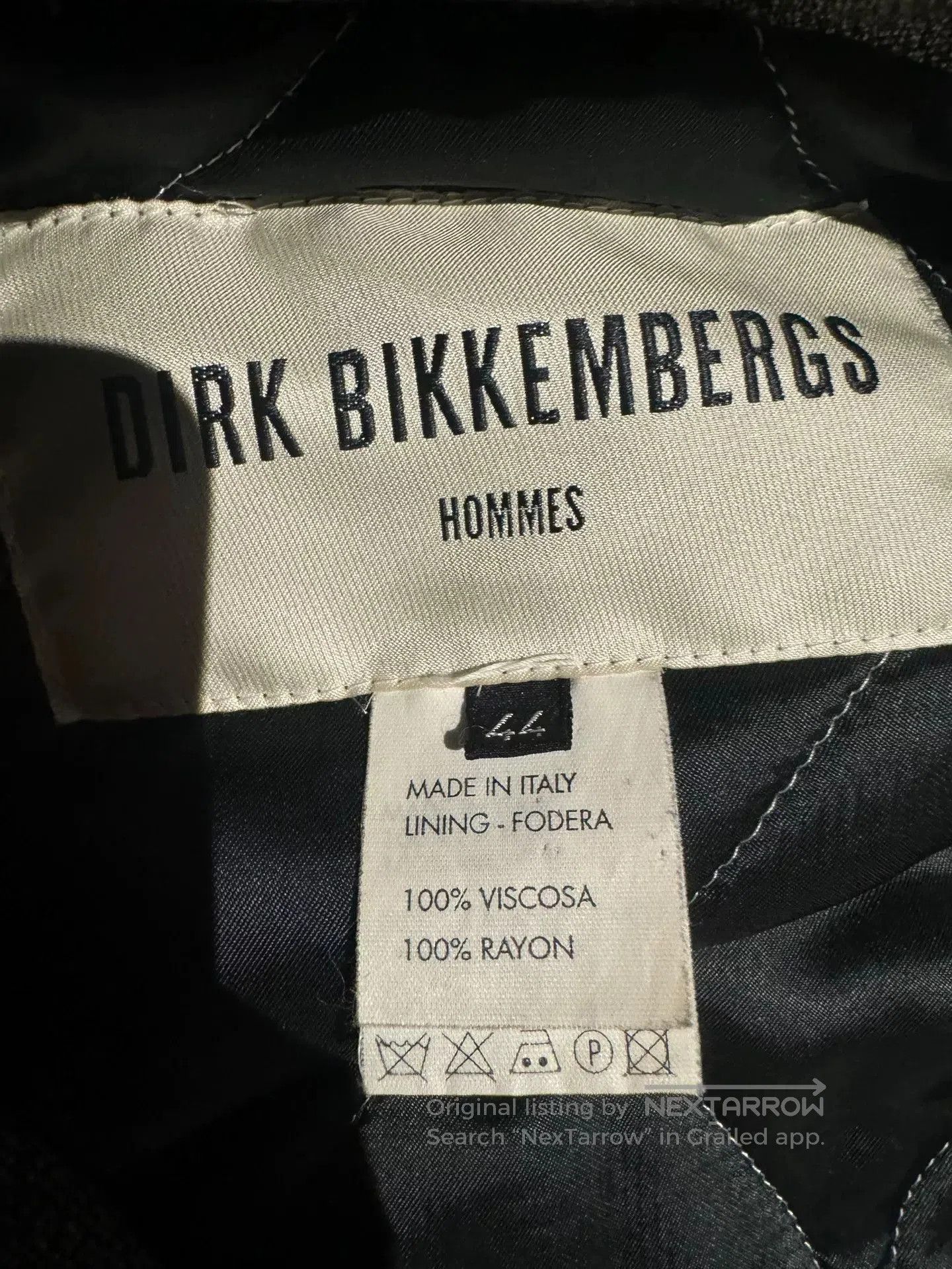 Dirk Bikkembergs Dirk Bikkembergs Long Quilted Suit Jacket. Size US S / EU 44-46 / 1 - 4 Thumbnail