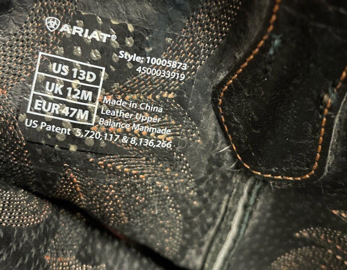 Ariat Ariat Mens 13D Style 100033919 Size US 13 / EU 46 - 4 Thumbnail