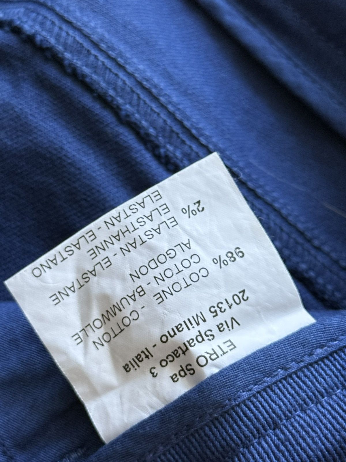 Etro Etro Milano bootcut vintage denim jeans deep blue Size 27" / US 4 / IT 40 - 8 Thumbnail