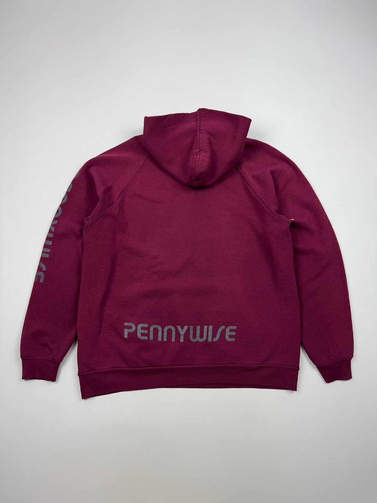 Band Tees × Vintage 90’s Vintage Distressed Pennywise Punk Band Hoodie Size US XL / EU 56 / 4 - 11 Thumbnail