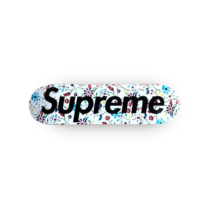 Supreme Supreme Airbrushed Floral Skate Deck SS19 | Grailed