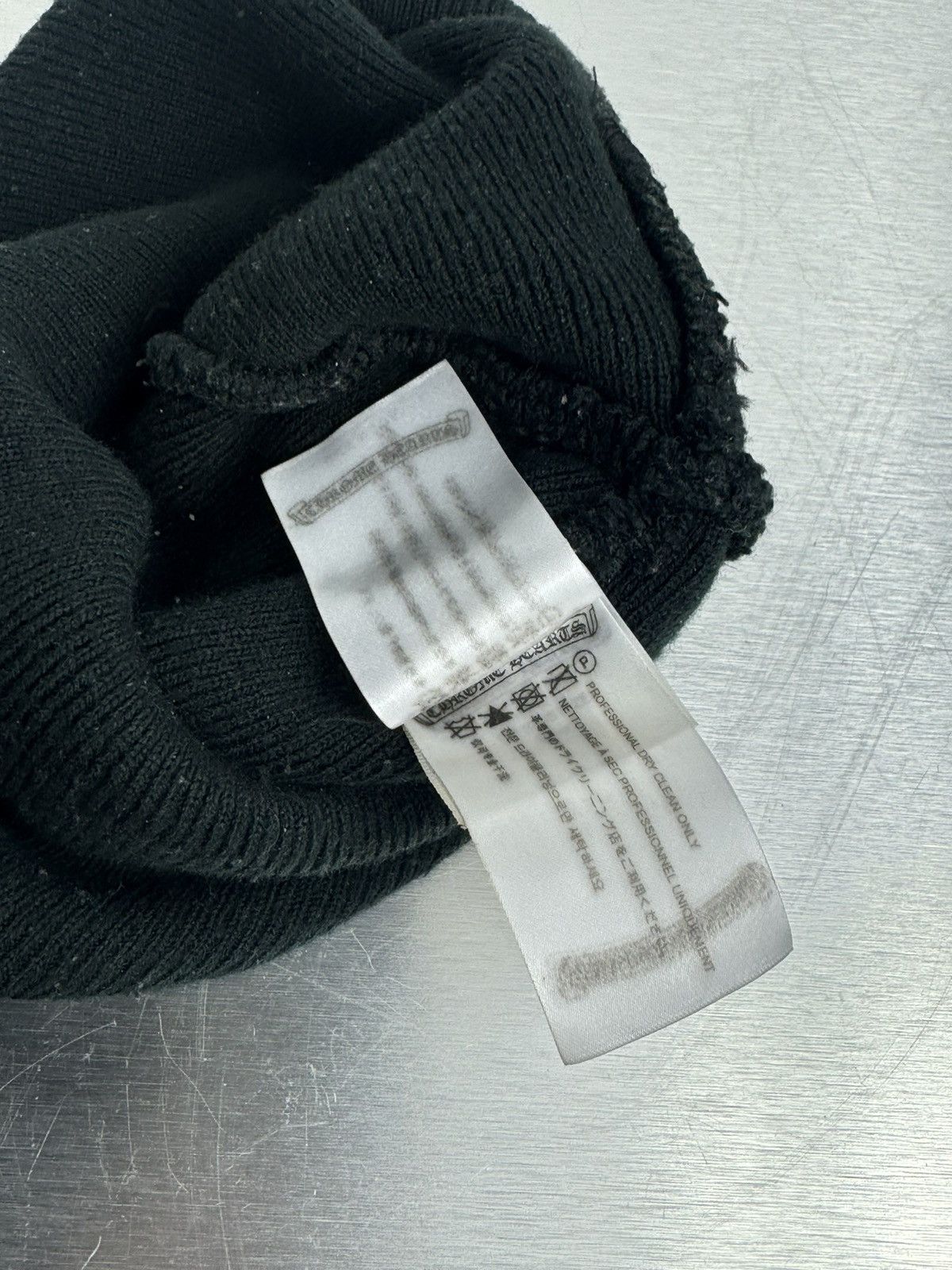 Chrome Hearts Chrome Hearts Matty Boy Chomper Black Beanie Size ONE SIZE - 6 Thumbnail