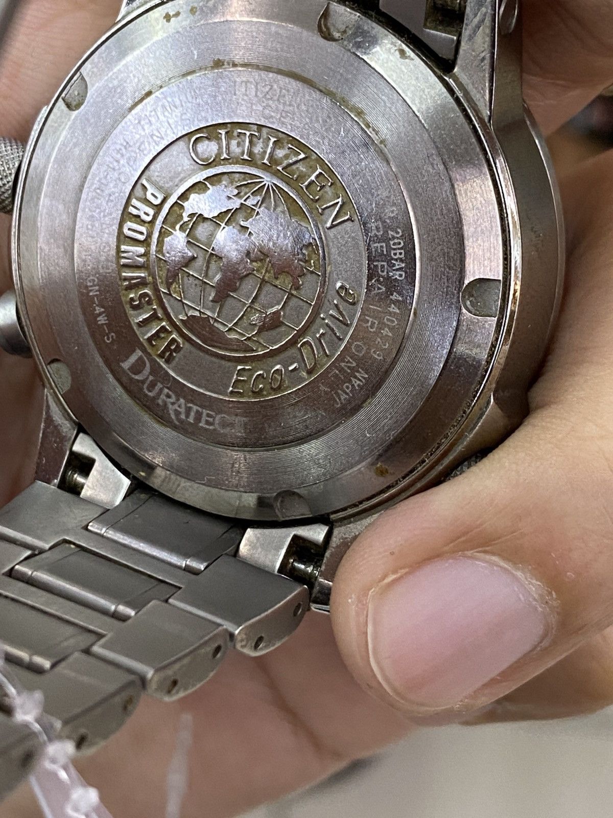 Citizen Citizen Promaster Eco-Drive Radio Controlled Titanium Size ONE SIZE - 12 Thumbnail
